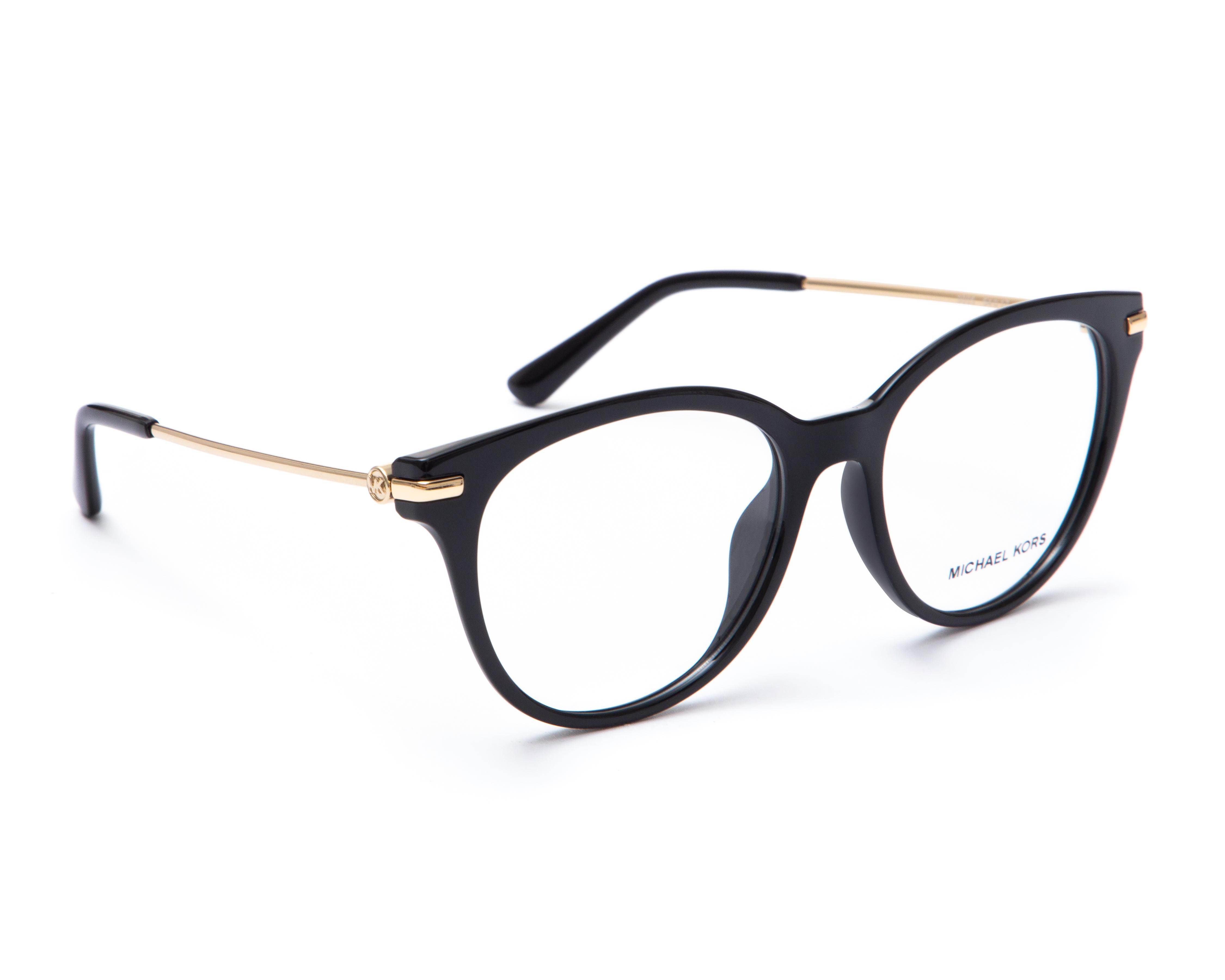 Armazón Oftálmico para Mujer Michael Kors Redondo Negro