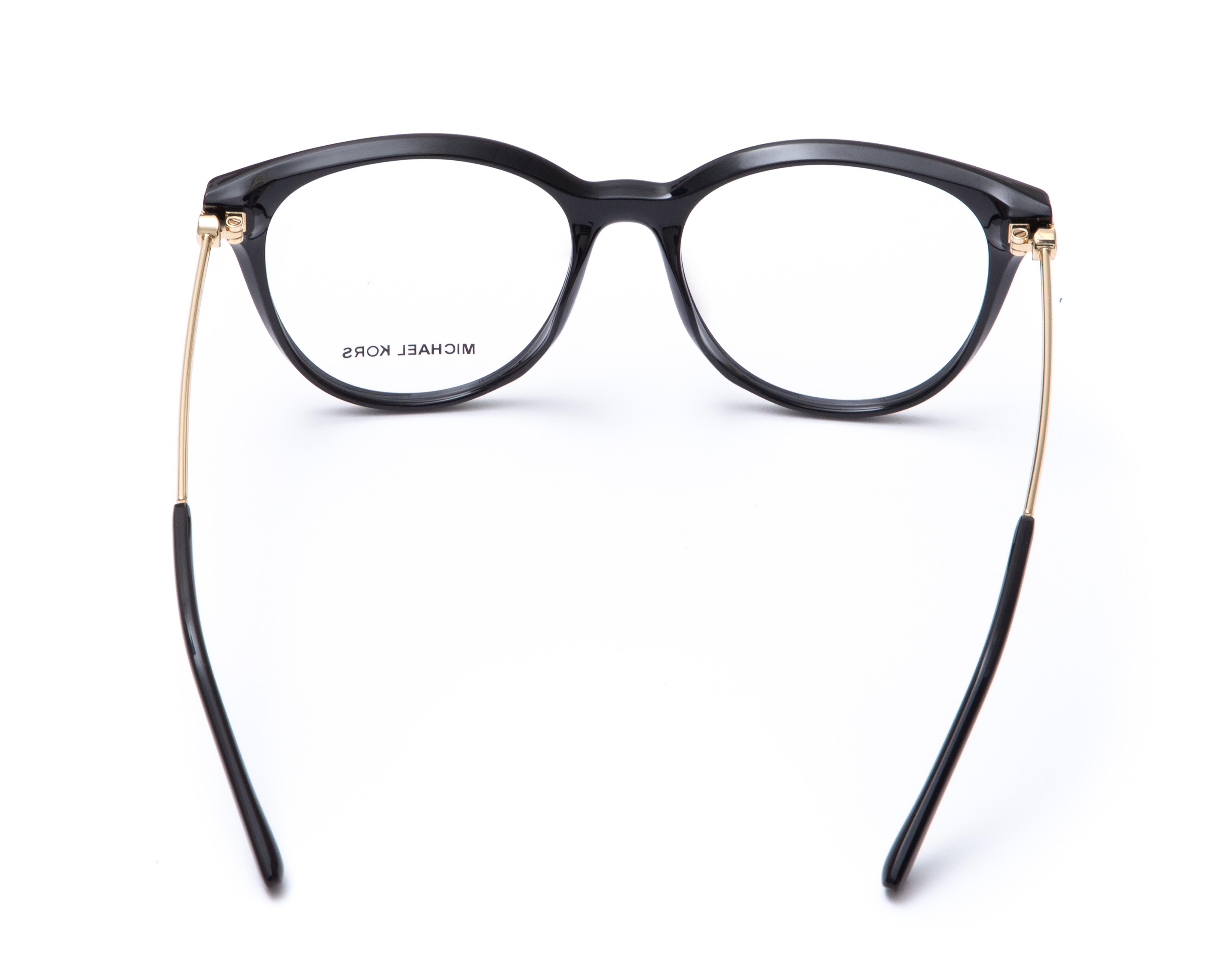 Foto 4 pulgar | Armazón Oftálmico para Mujer Michael Kors Redondo Negro