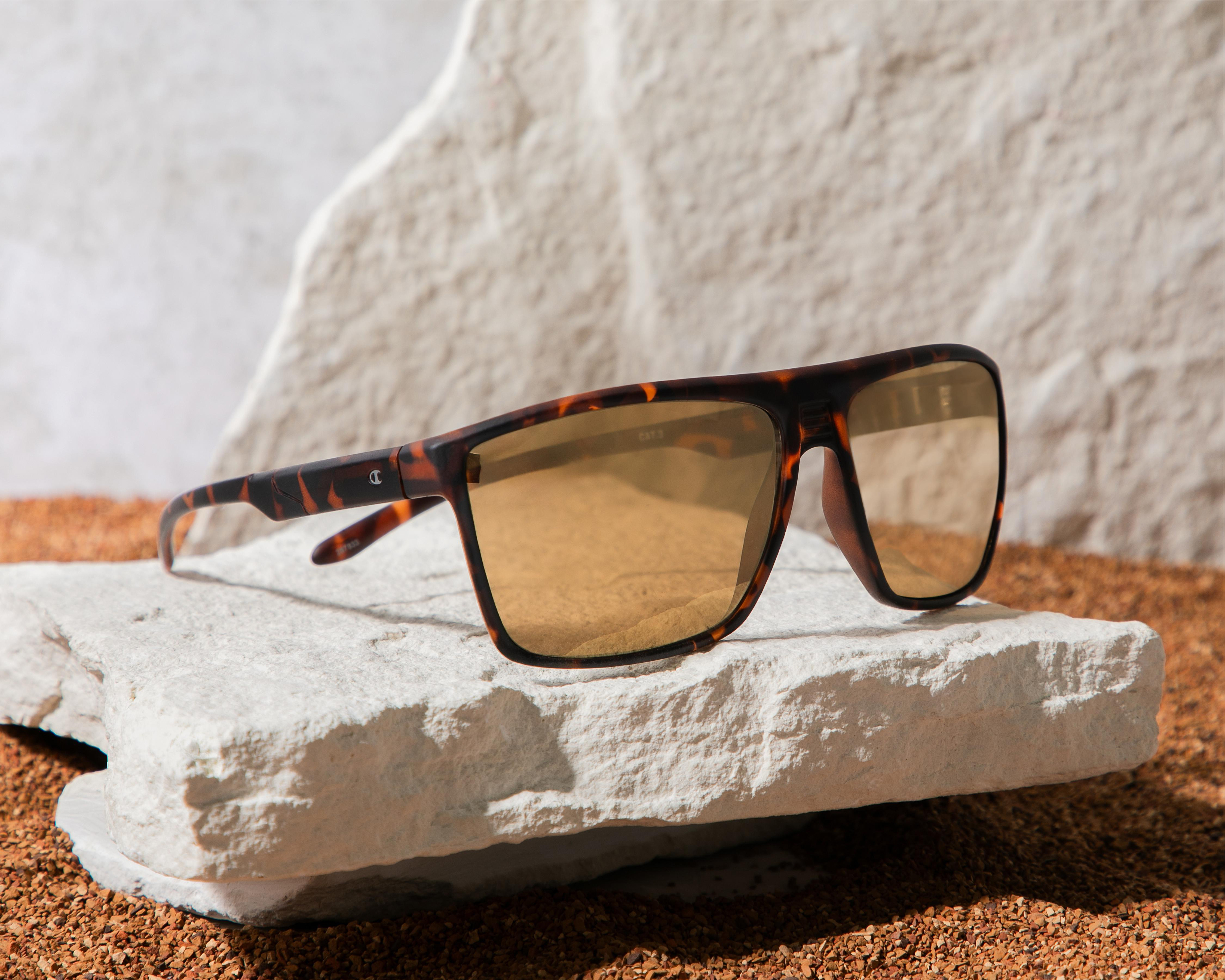 Foto 6 | Lentes de Sol para Hombre Champion Cuadrados Café