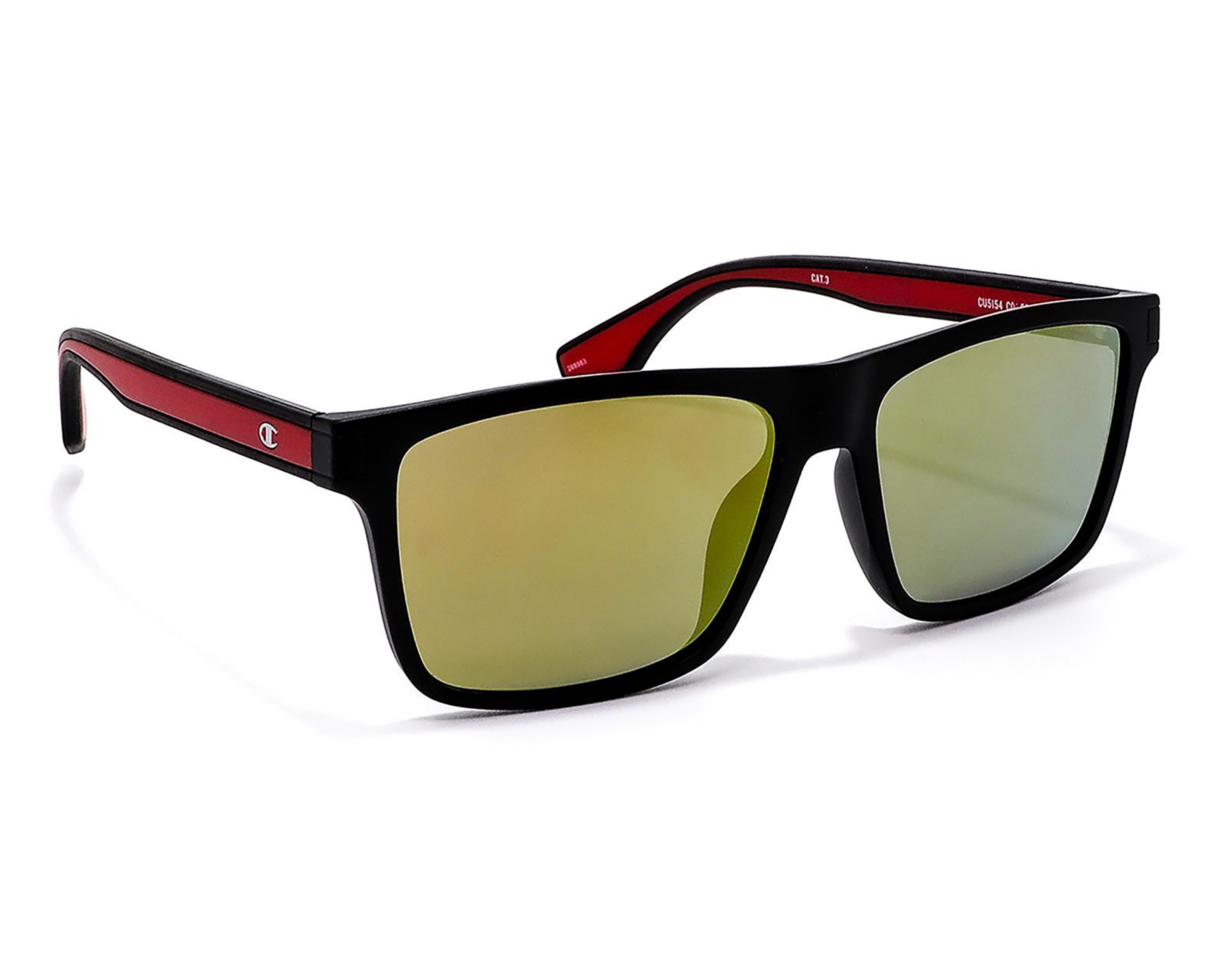 Foto 2 pulgar | Lentes de Sol para Hombre Champion Cuadrados Negros