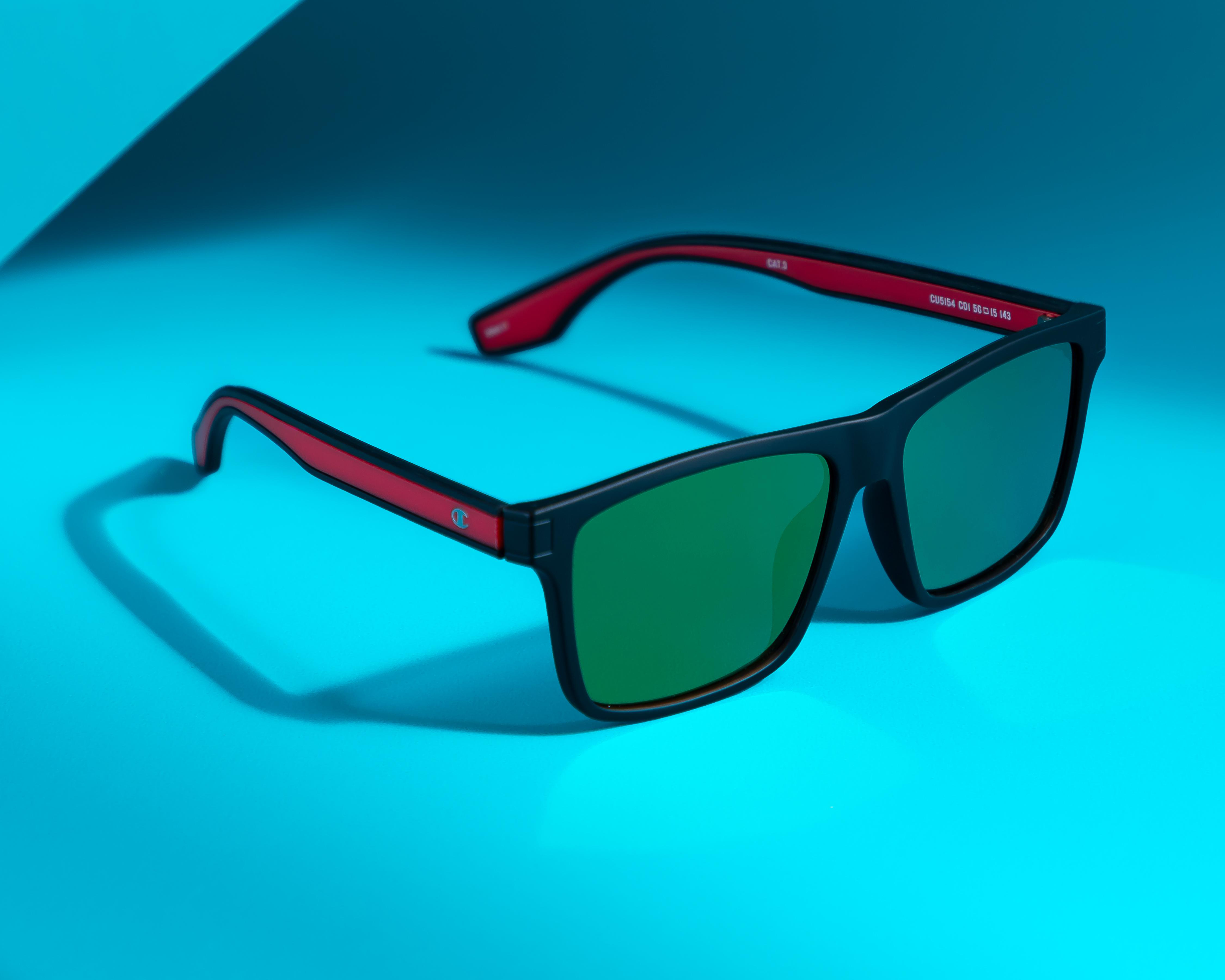Foto 6 | Lentes de Sol para Hombre Champion Cuadrados Negros