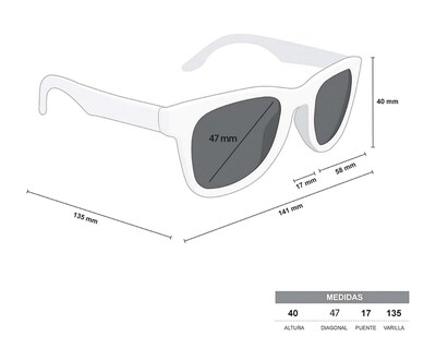 Foto 6 | Lentes de Sol para Hombre Champion Rectangular Negros