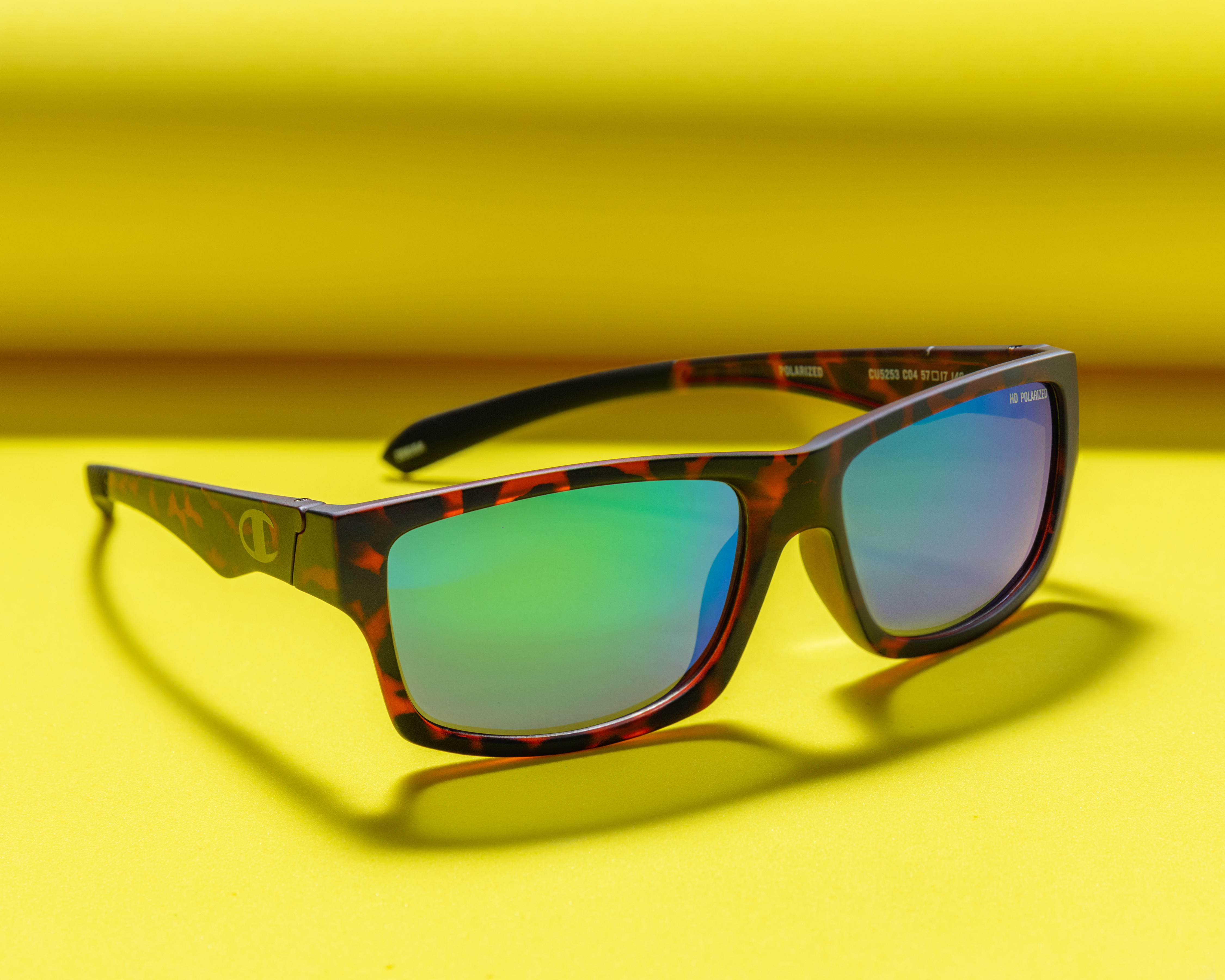 Foto 6 | Lentes de Sol para Hombre Champion Rectangulares Havana