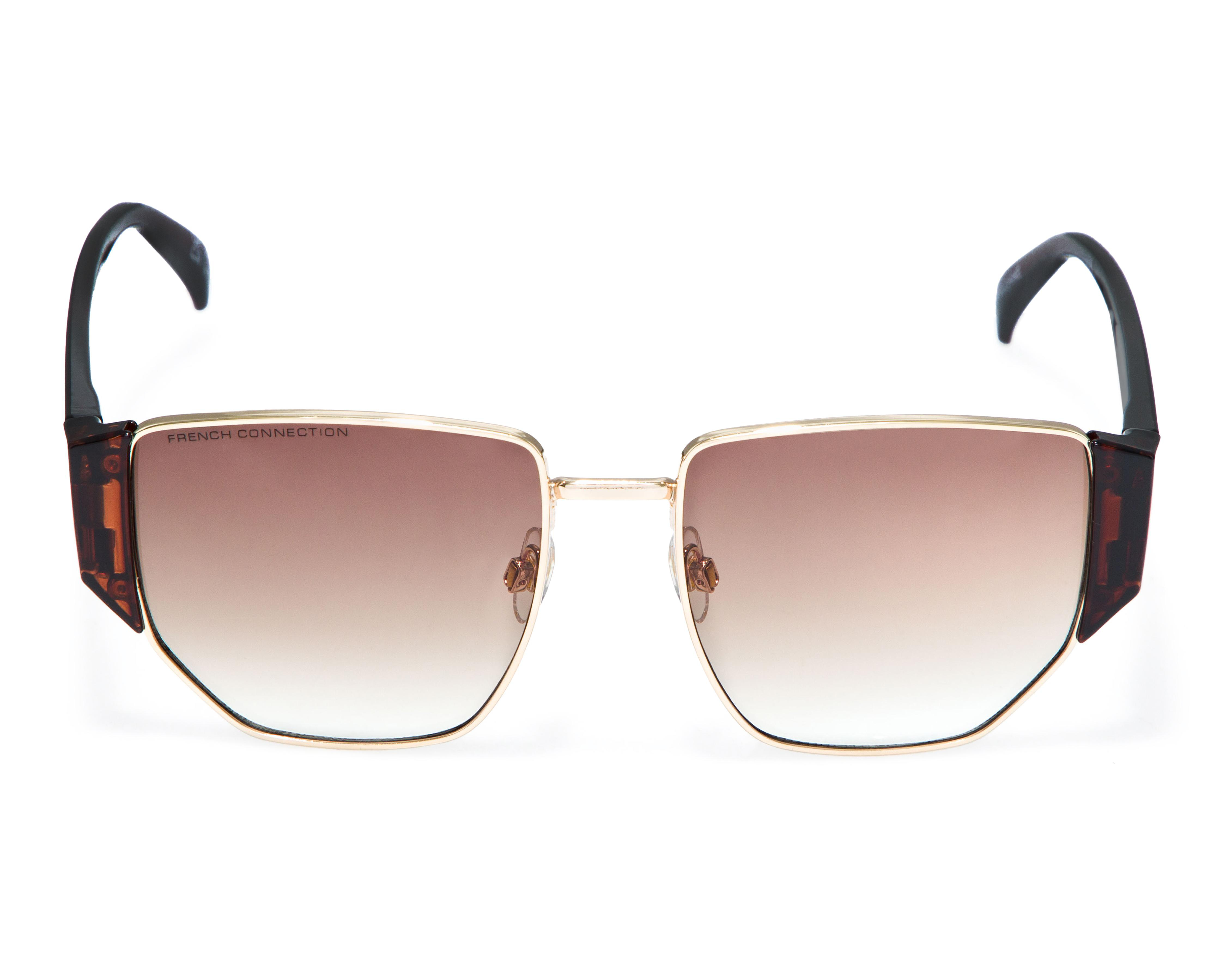 Foto 3 pulgar | Lentes de Sol para Mujer French Connection Tea Cup 59252FCU710 Dorado