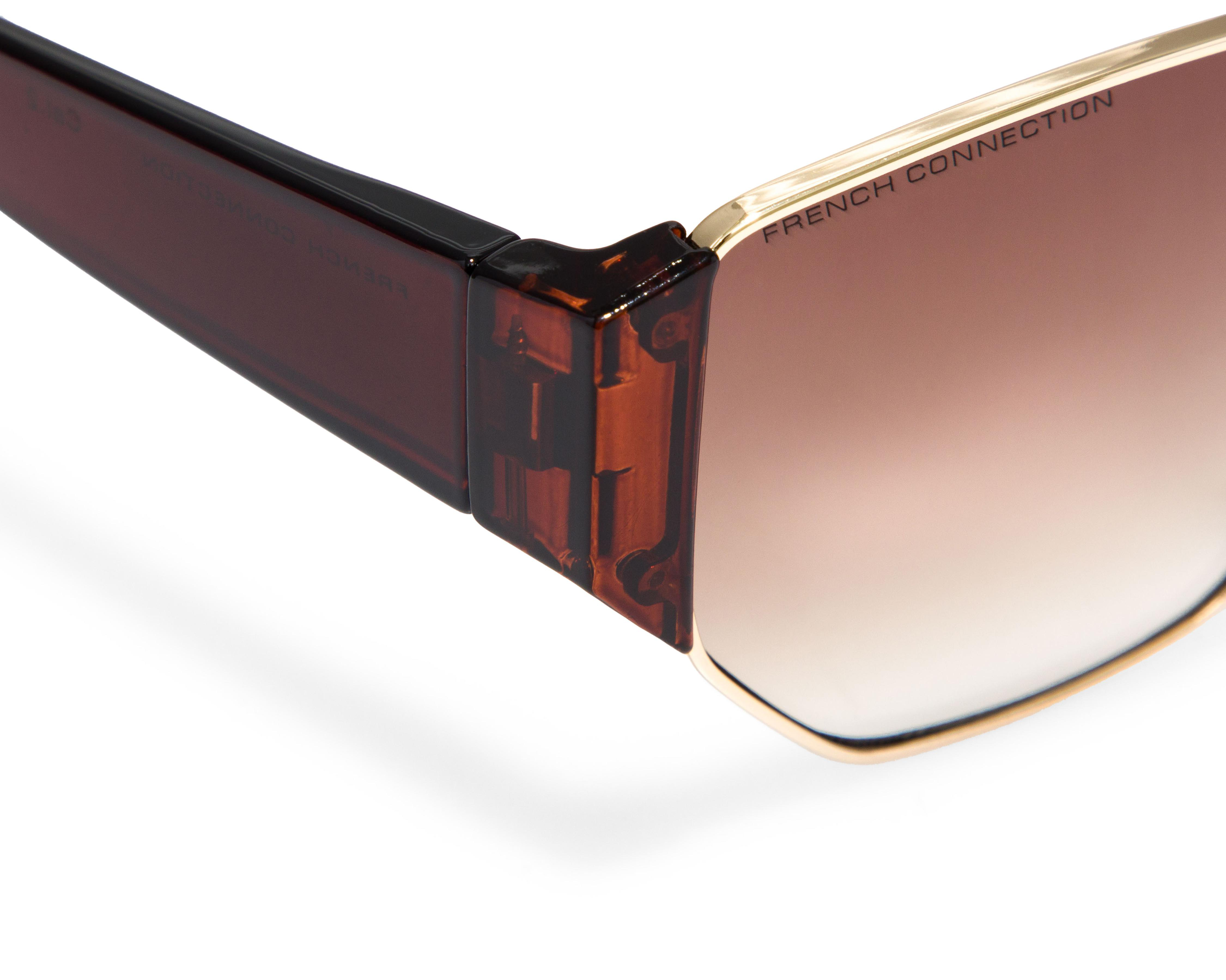 Foto 5 pulgar | Lentes de Sol para Mujer French Connection Tea Cup 59252FCU710 Dorado