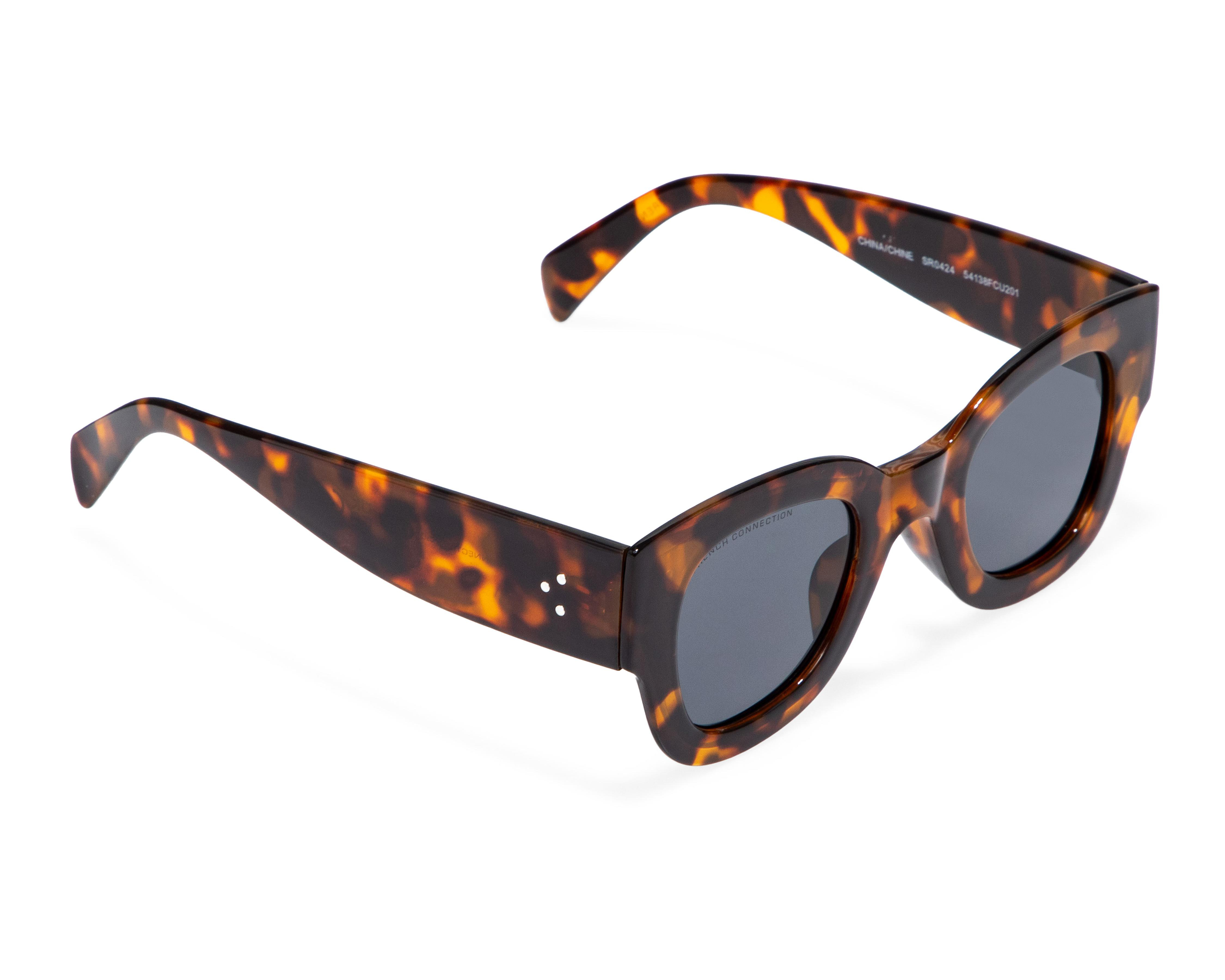 Lentes de Sol para Mujer French Connection Redondos Café