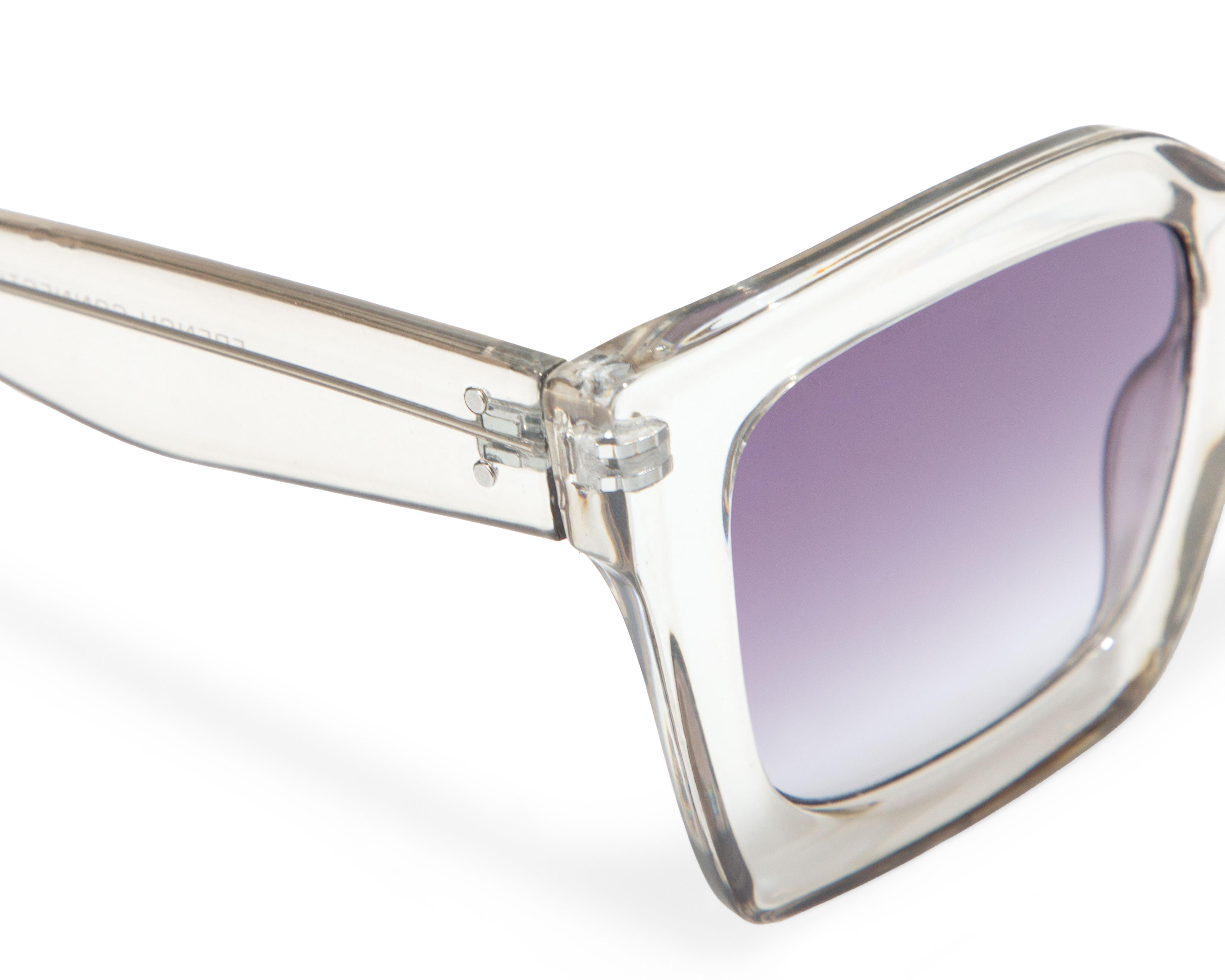 Foto 5 pulgar | Lentes de Sol para Mujer French Connection Cuadrados Cristal