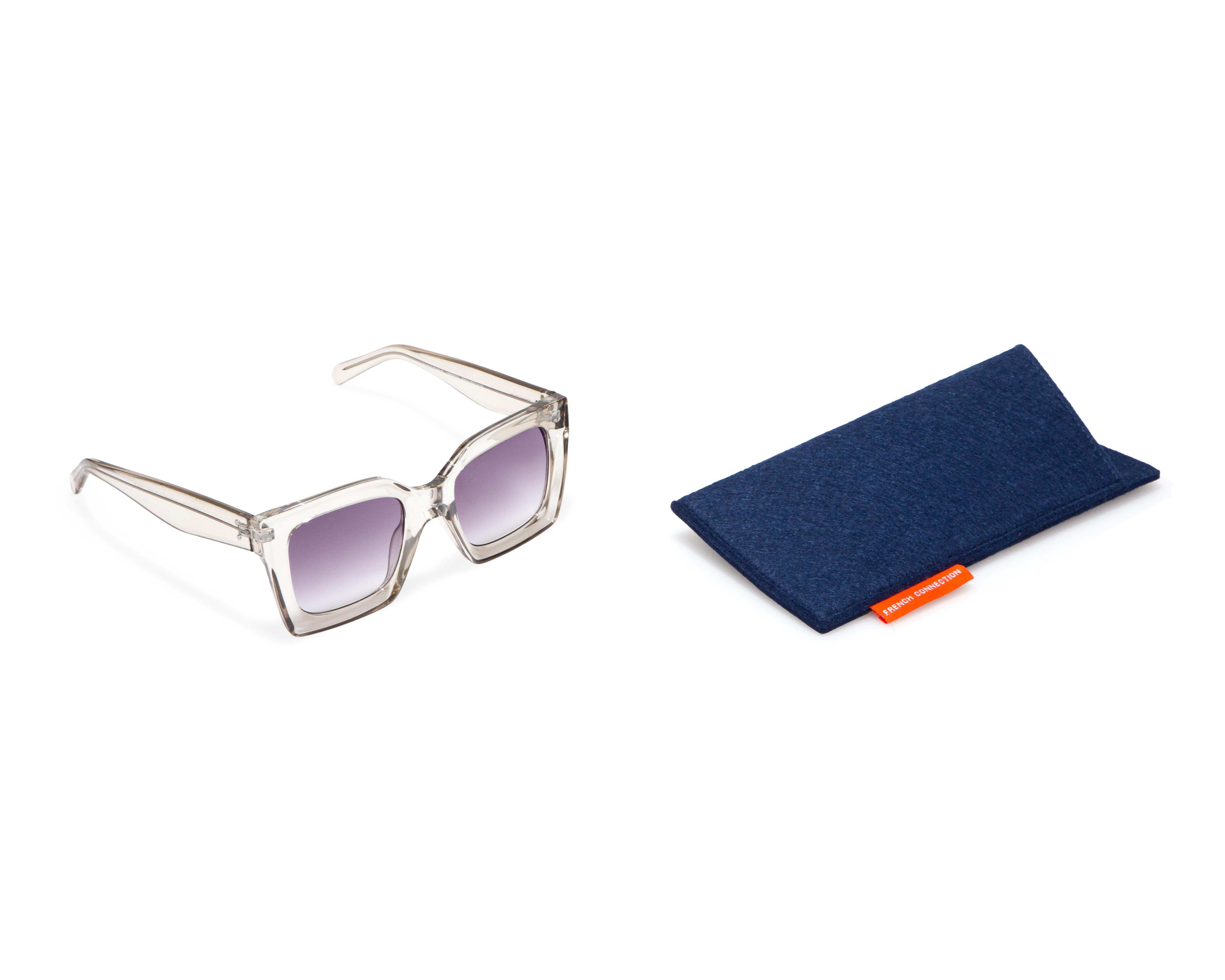 Foto 5 | Lentes de Sol para Mujer French Connection Cuadrados Cristal