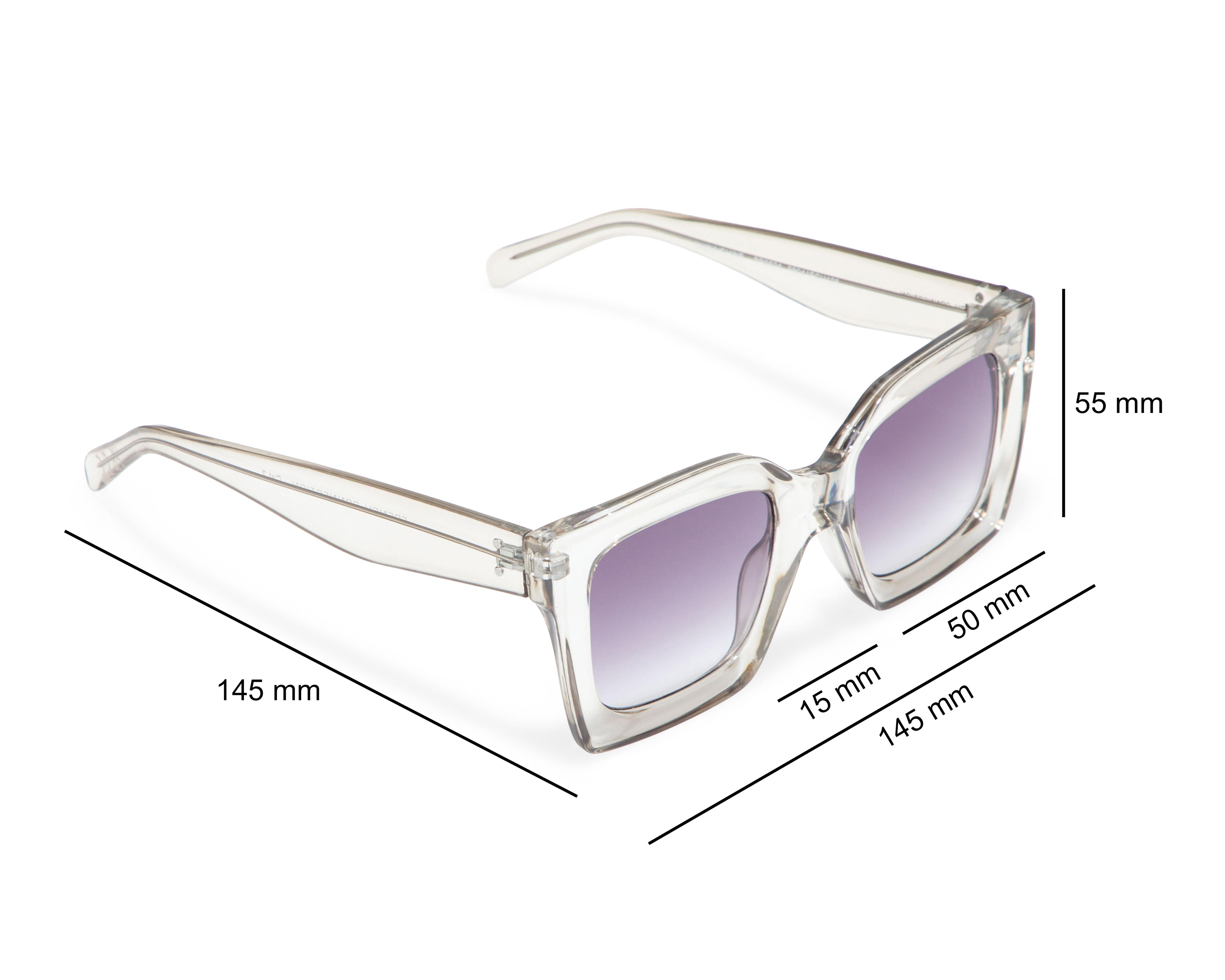 Foto 6 | Lentes de Sol para Mujer French Connection Cuadrados Cristal