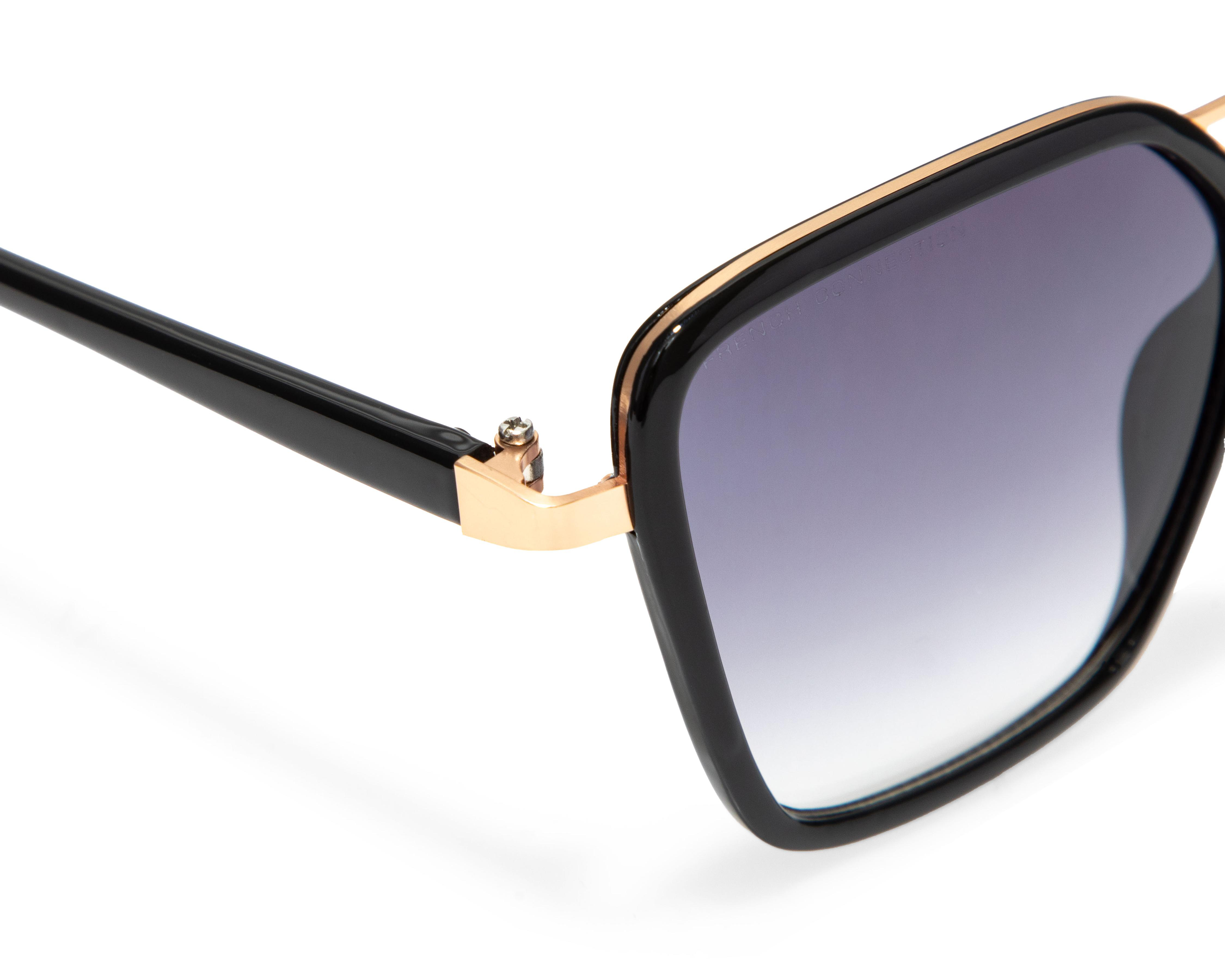 Foto 5 pulgar | Lentes de Sol para Mujer French Connection Aviador Negros