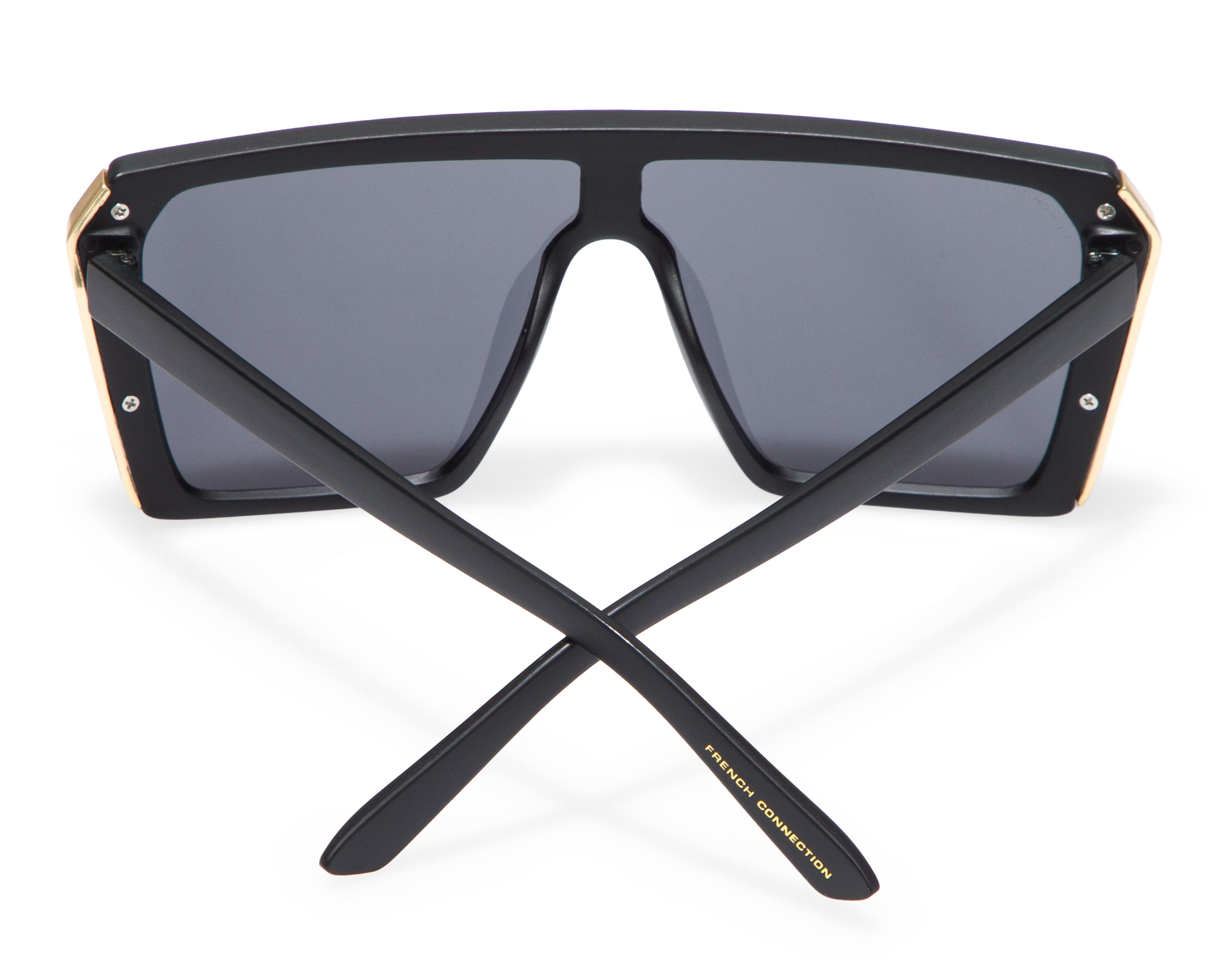 Foto 4 pulgar | Lentes de Sol para Mujer French Connection Shield FC 24 145 MBLK Negros
