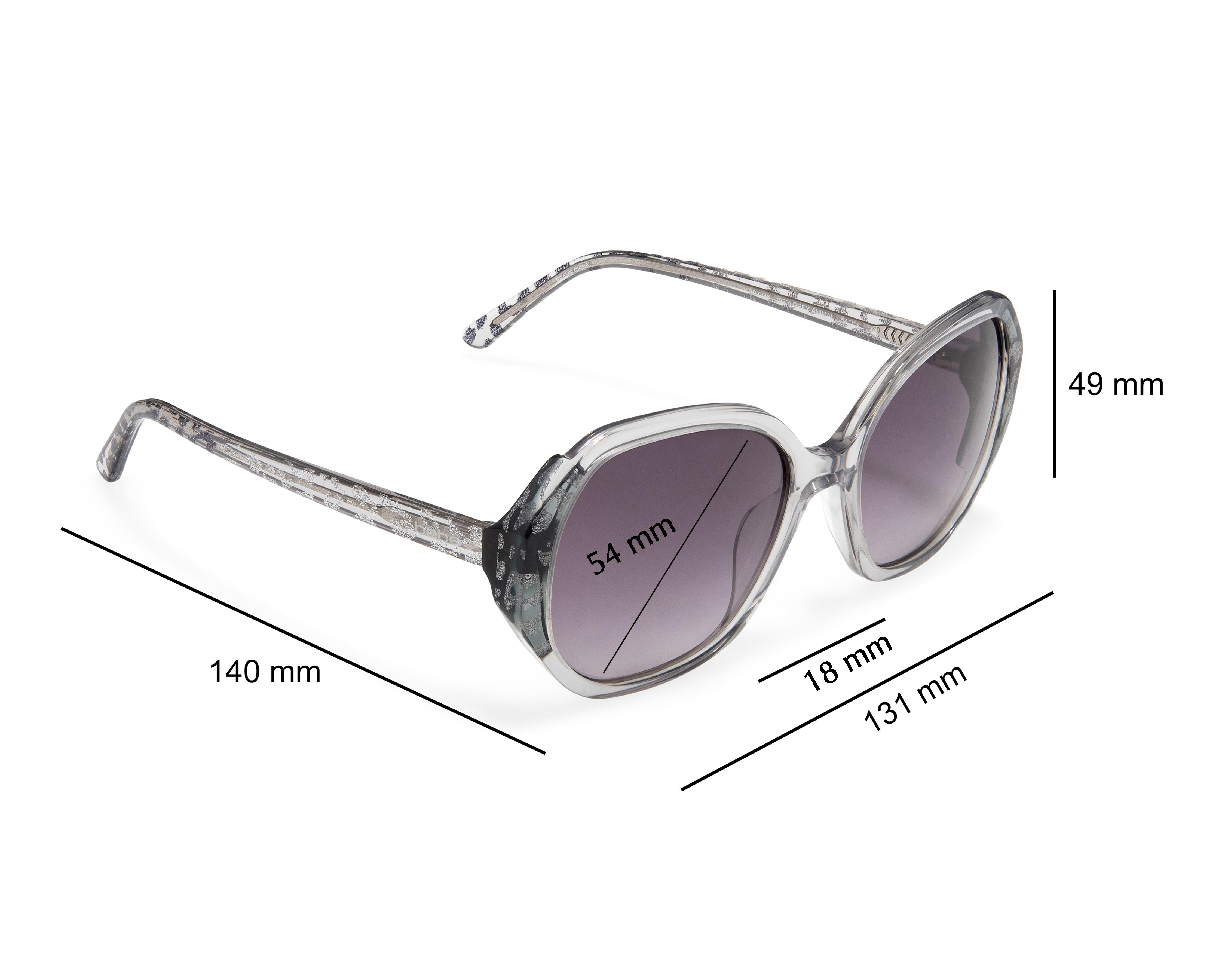 Foto 8 pulgar | Lentes de Sol para Mujer Bebe Rectangulares BB7251-5717-001 Transparentes