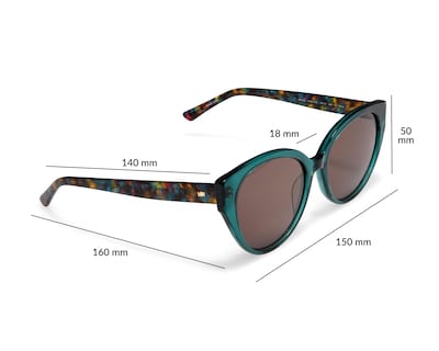Foto 7 | Lentes de Sol para Mujer Bebe Redondos Multicolor