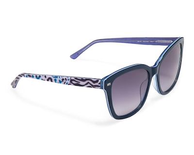 Foto 1 | Lentes de Sol para Mujer Bebe Rectangulares Azules