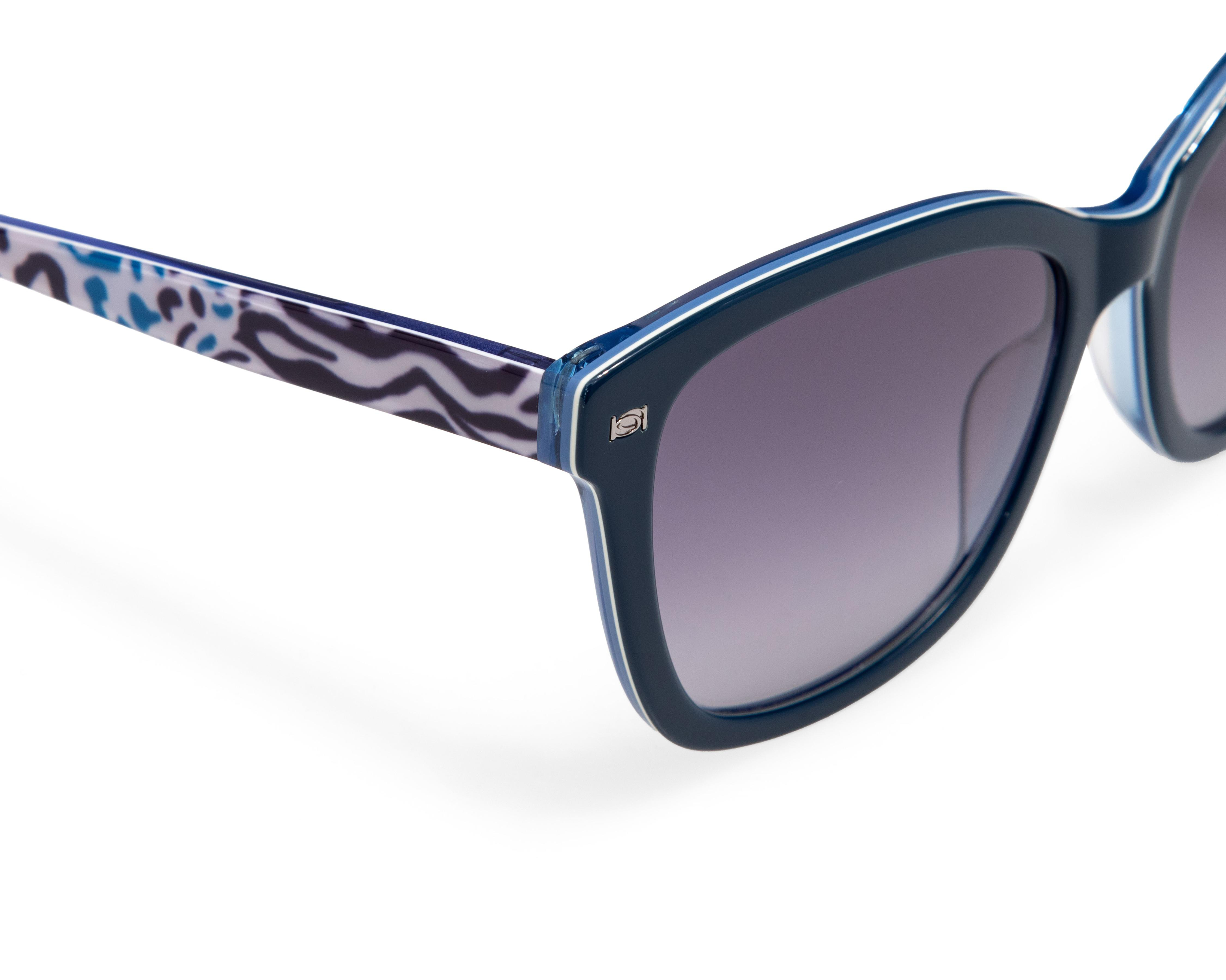 Foto 5 pulgar | Lentes de Sol para Mujer Bebe Rectangulares Azules