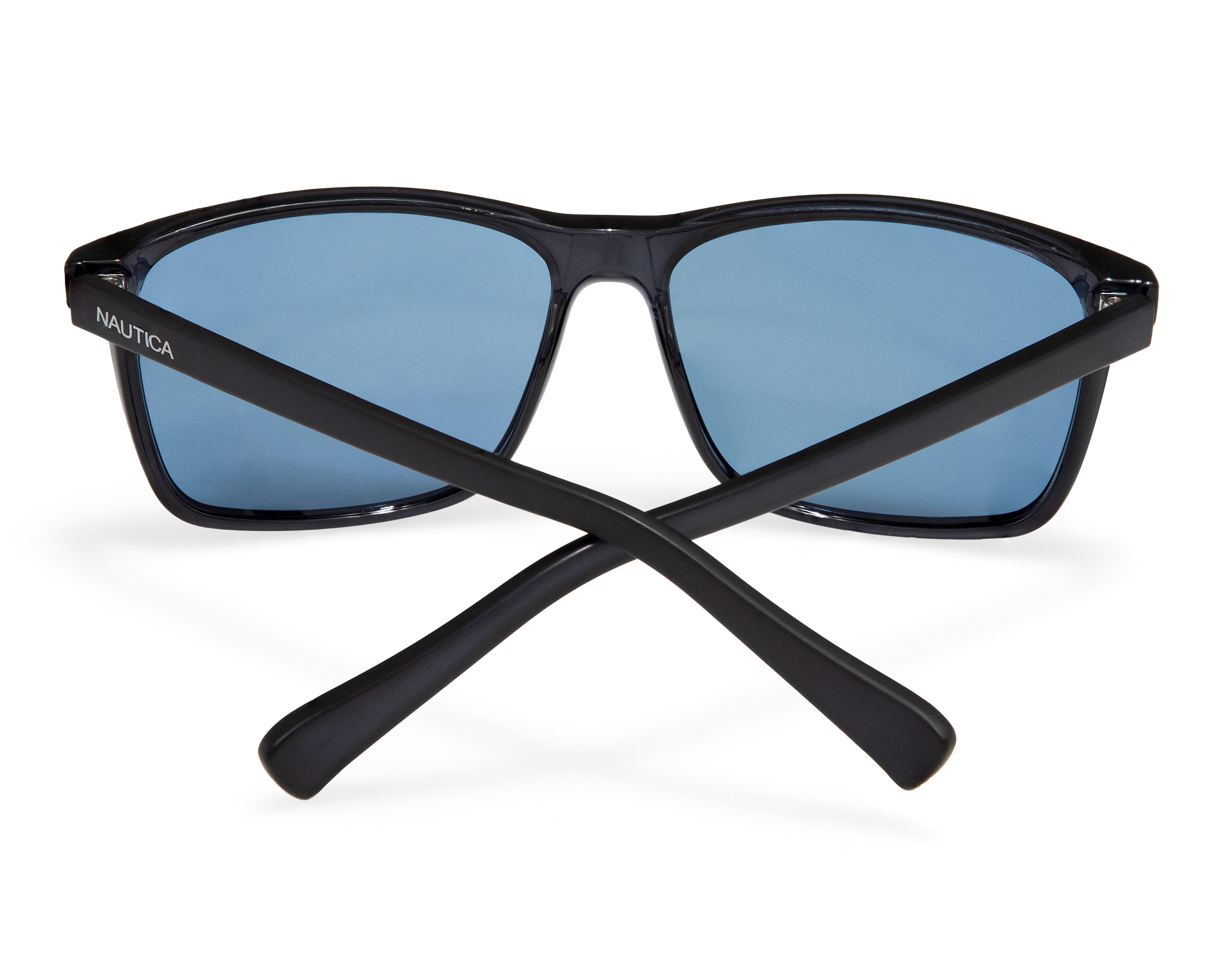 Foto 4 pulgar | Lentes de Sol para Hombre Nautica Rectangulares Azul Marino