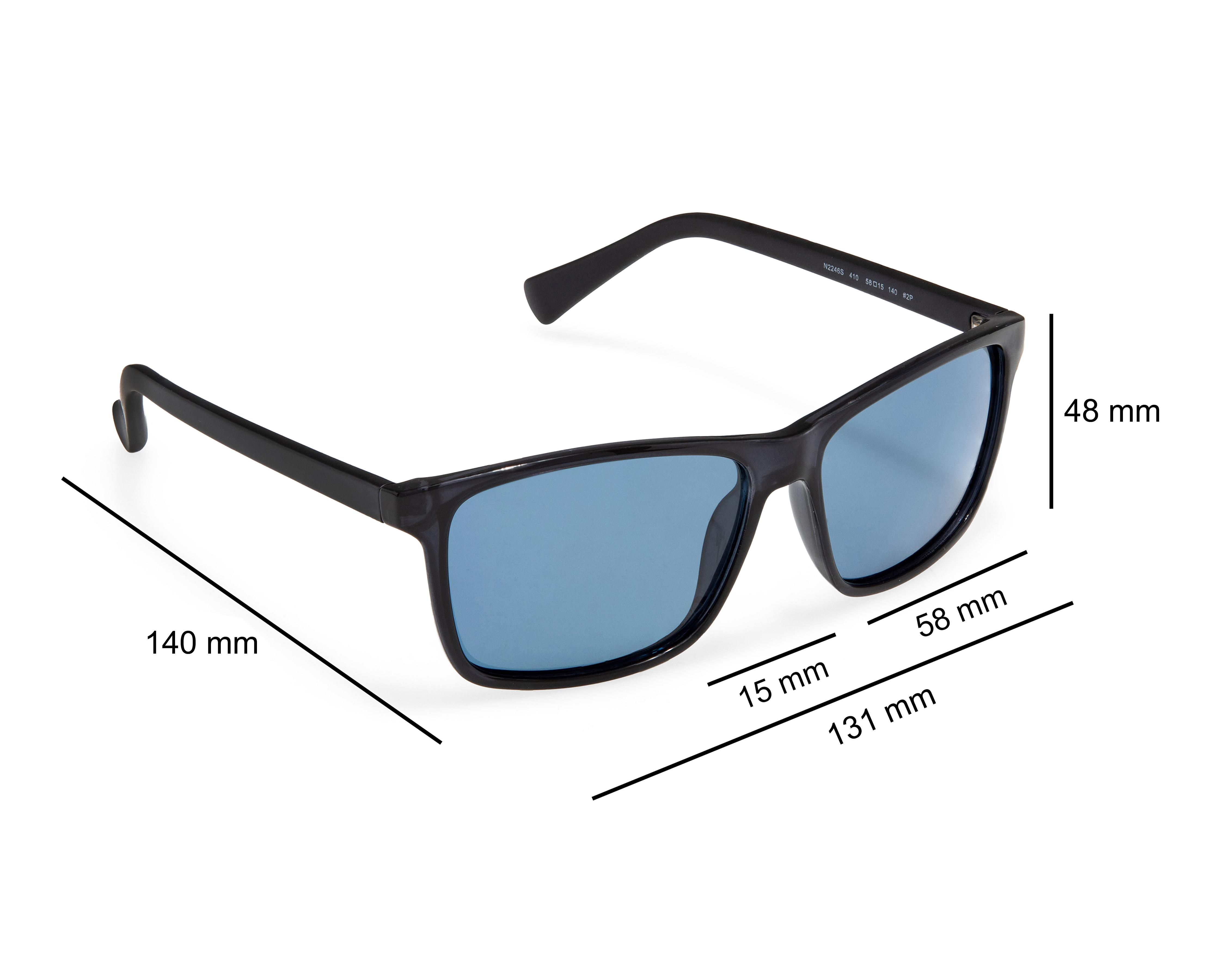 Foto 7 pulgar | Lentes de Sol para Hombre Nautica Rectangulares Azul Marino