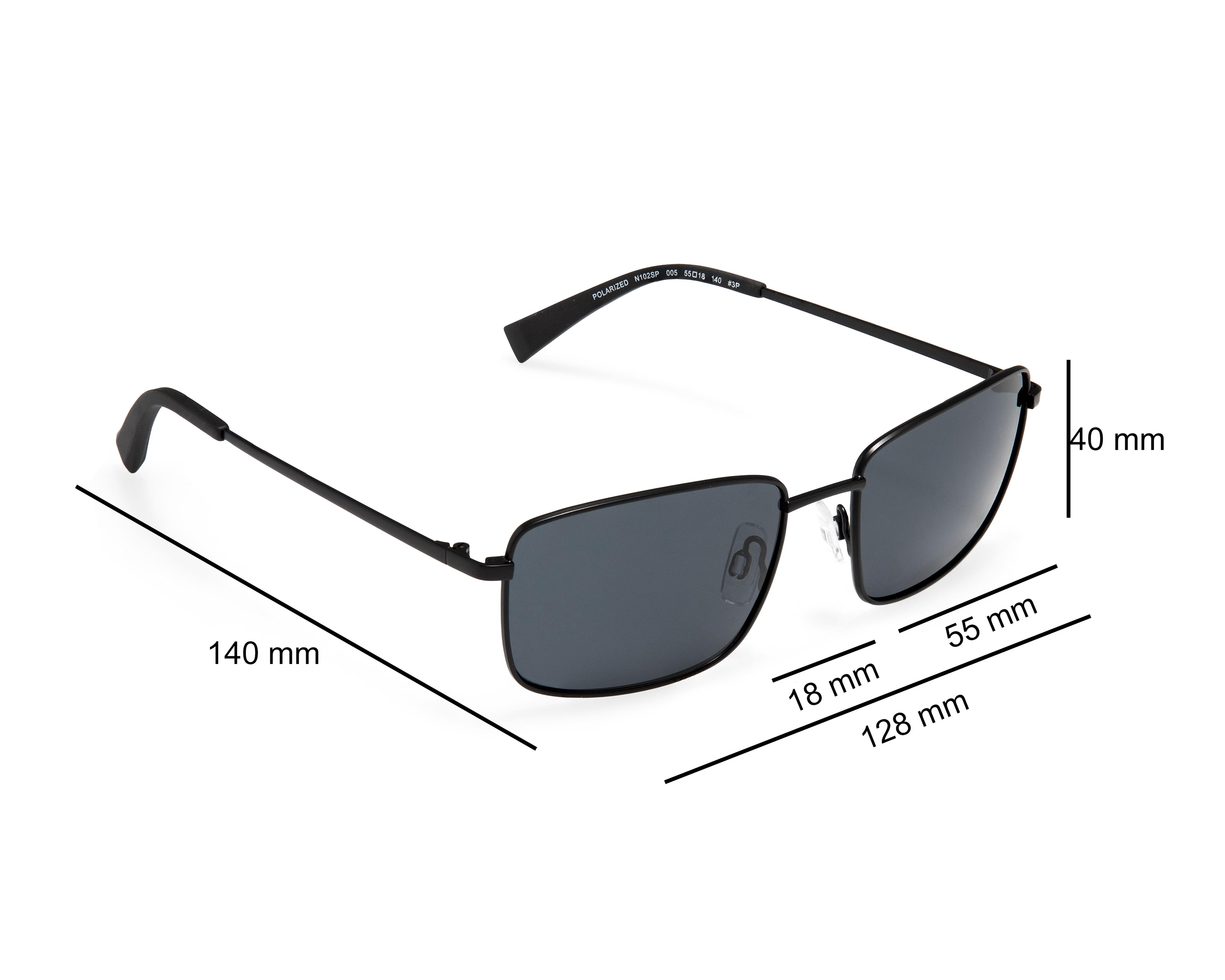 Foto 7 | Lentes de Sol para Hombre Nautica Rectangulares Negros