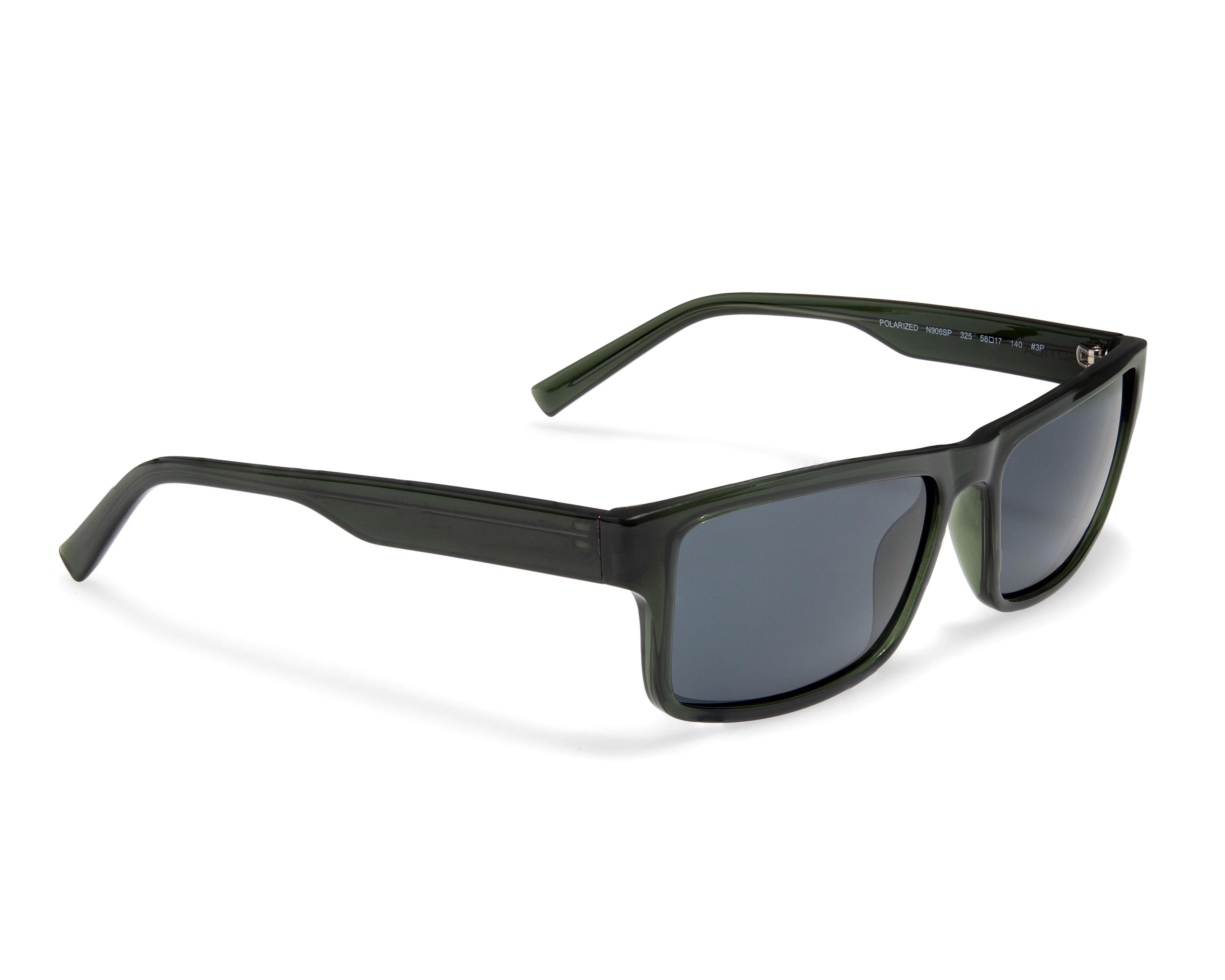 Lentes de Sol para Hombre Nautica Rectangulares Negros