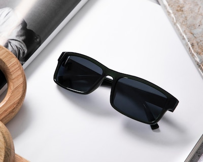 Foto 6 | Lentes de Sol para Hombre Nautica Rectangulares Negros