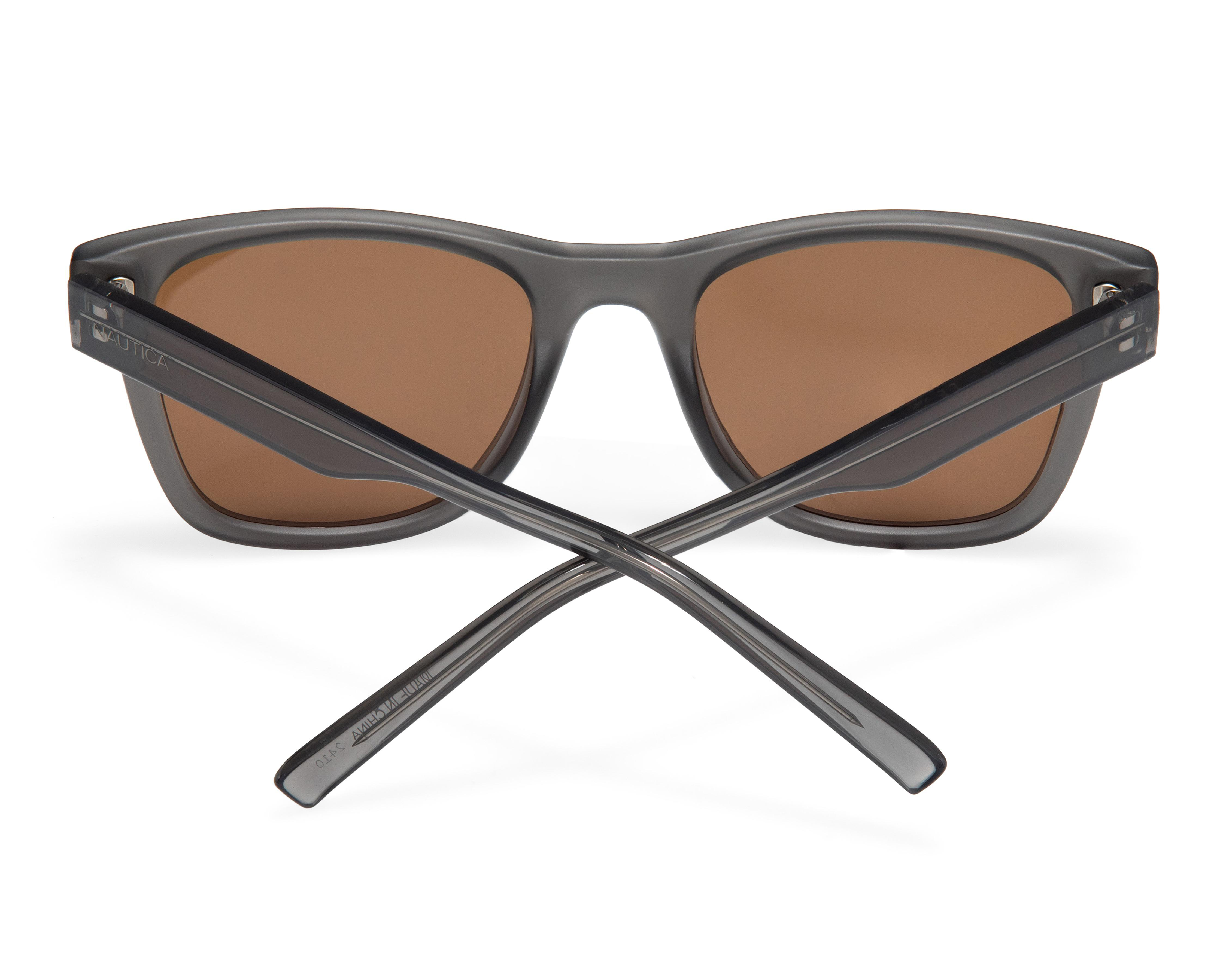 Foto 4 pulgar | Lentes de Sol para Hombre Nautica Rectangulares Grises