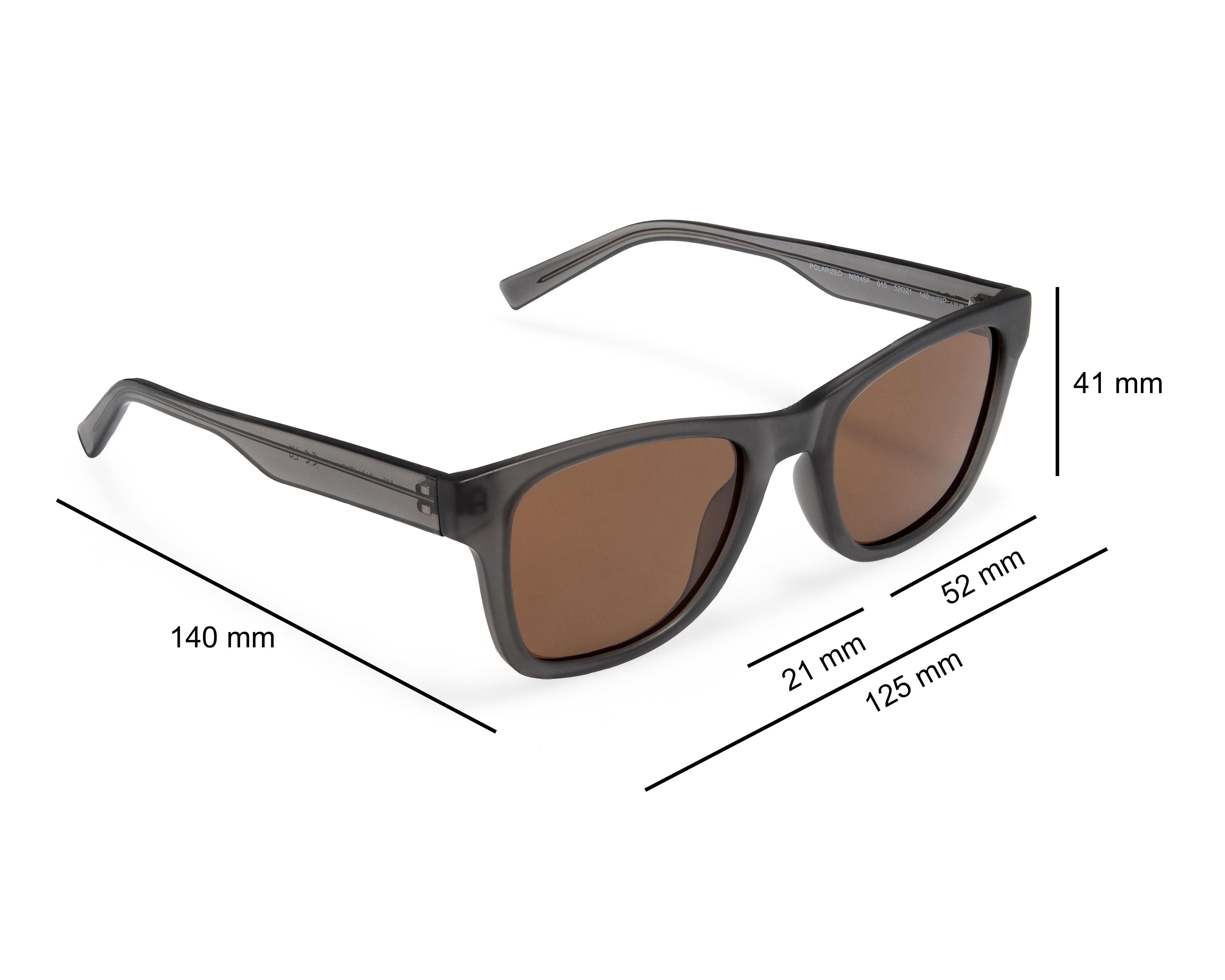 Foto 8 pulgar | Lentes de Sol para Hombre Nautica Rectangulares Grises