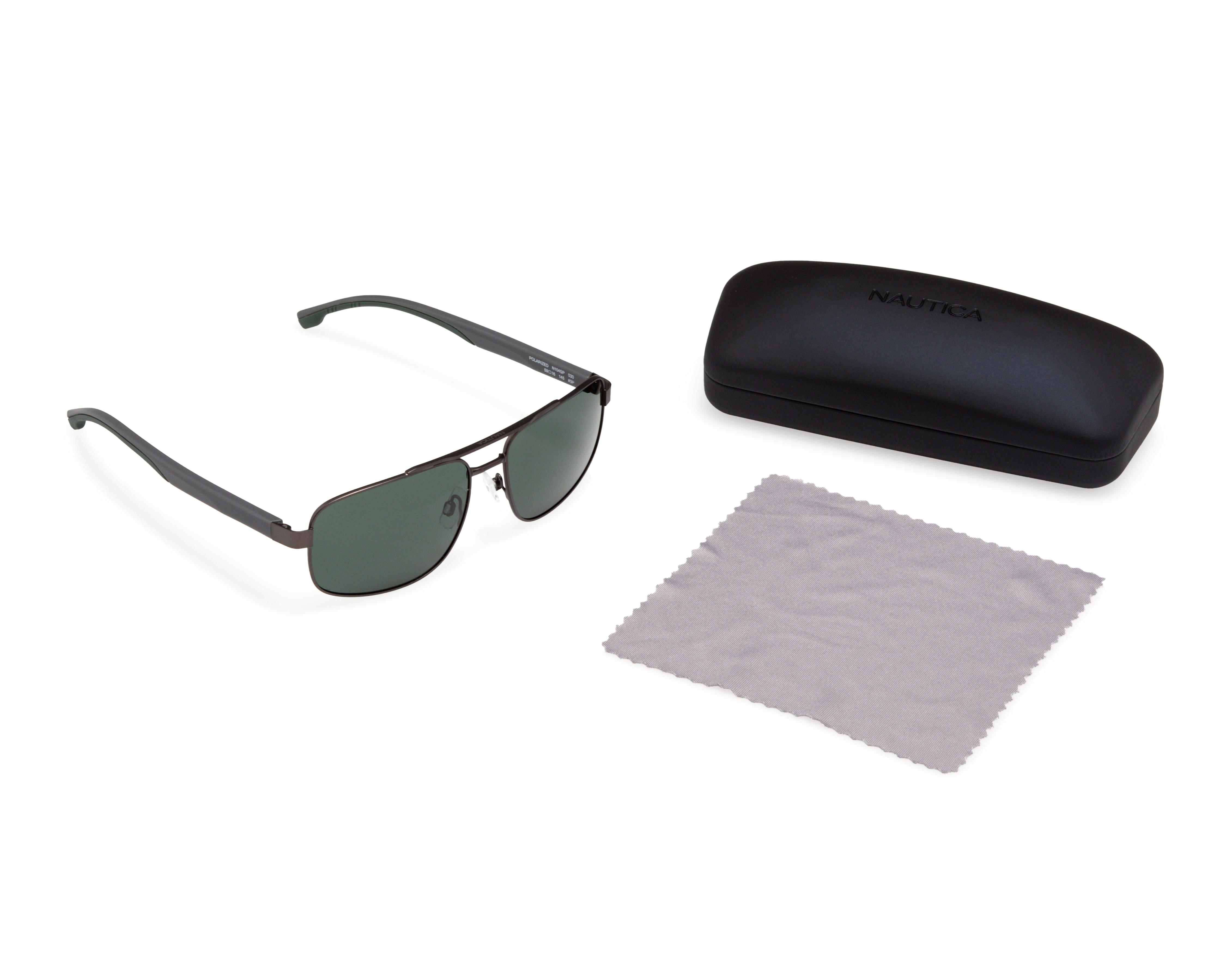 Foto 6 pulgar | Lentes de Sol para Hombre Nautica Aviador Grises