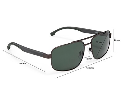 Foto 7 | Lentes de Sol para Hombre Nautica Aviador Grises