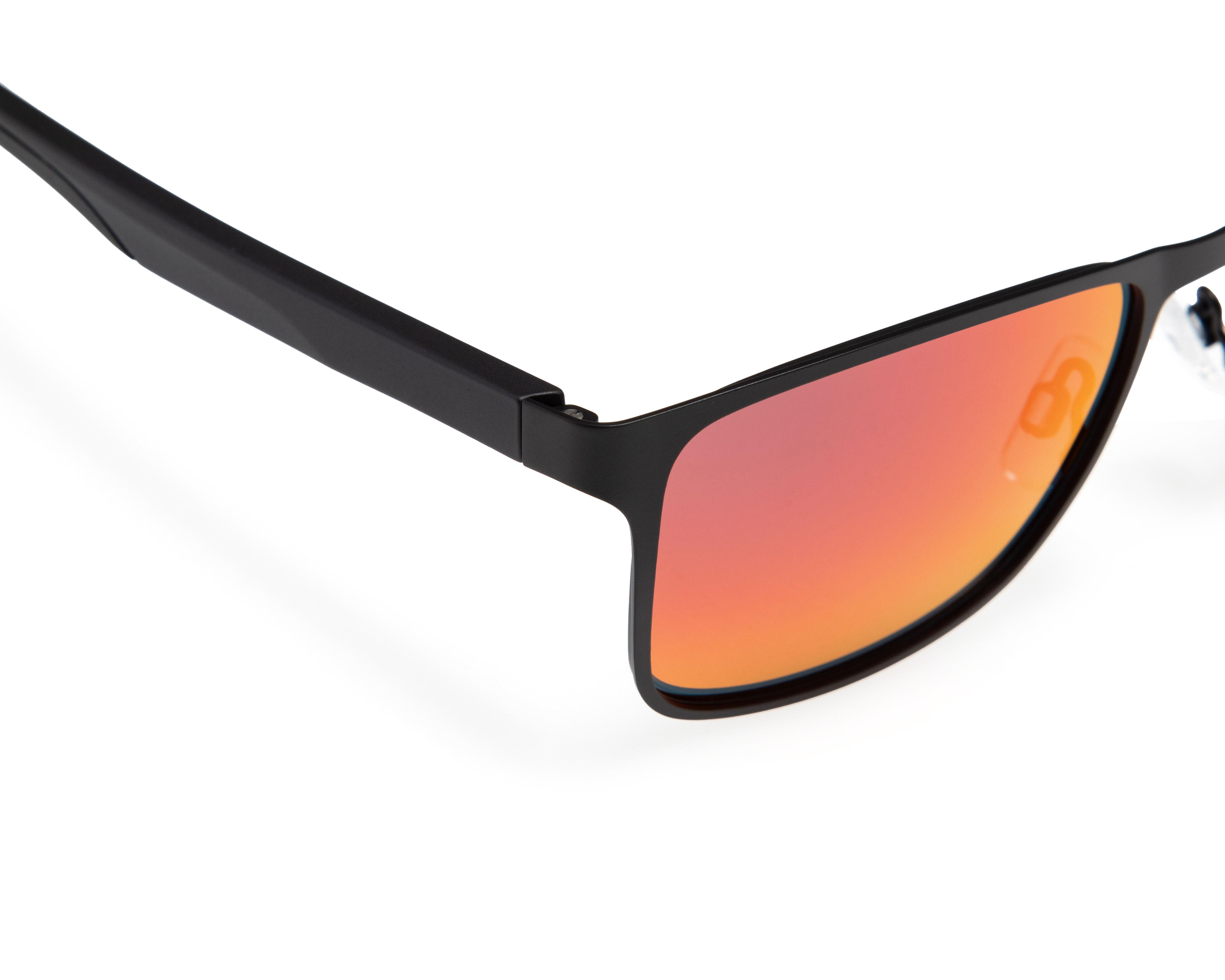 Foto 5 pulgar | Lentes de Sol para Hombre Nautica Rectangulares Negros