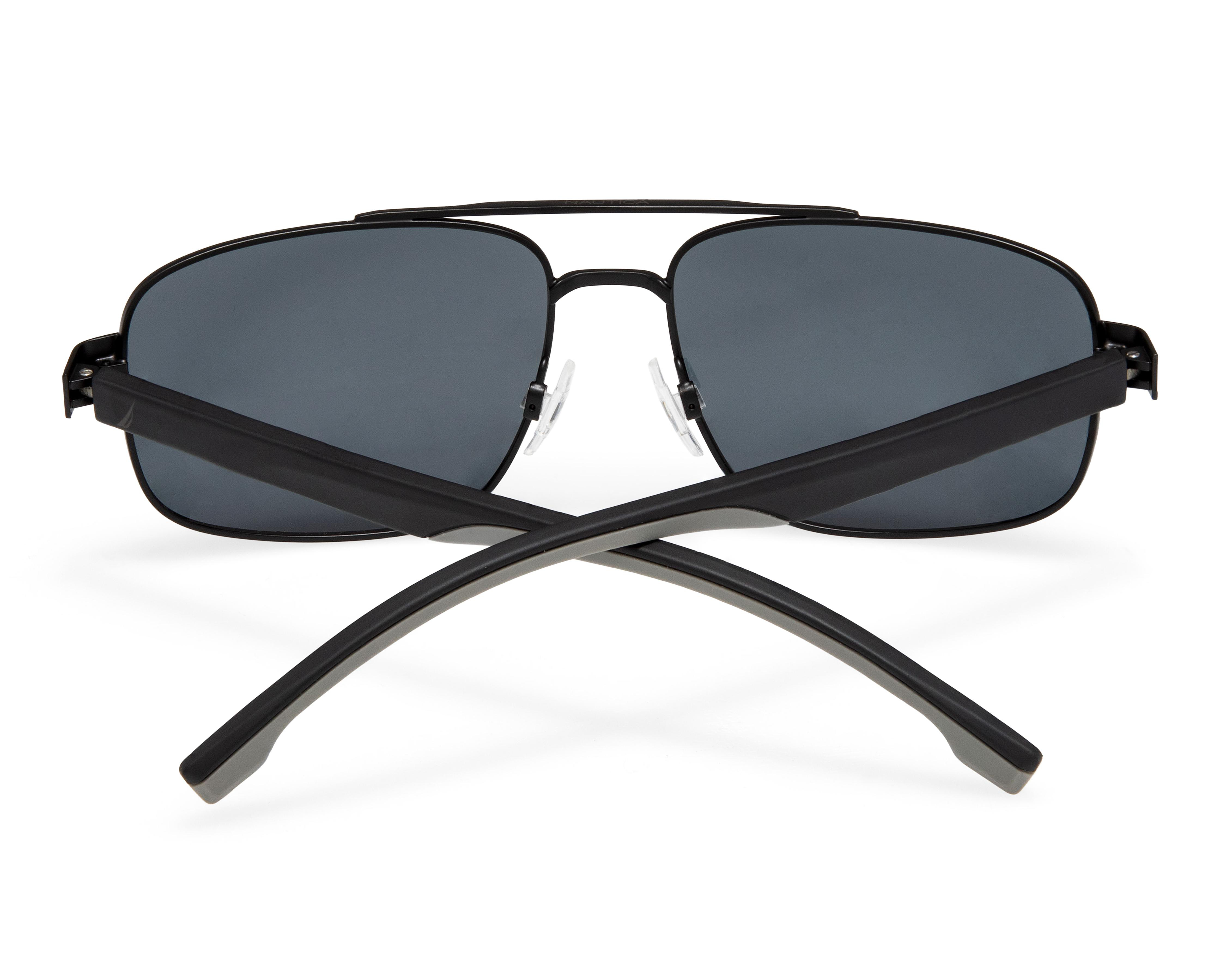 Foto 4 pulgar | Lentes de Sol para Hombre Nautica Aviador Negros