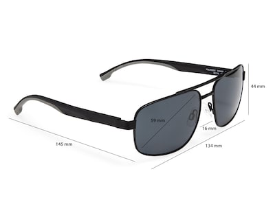Foto 7 | Lentes de Sol para Hombre Nautica Aviador Negros