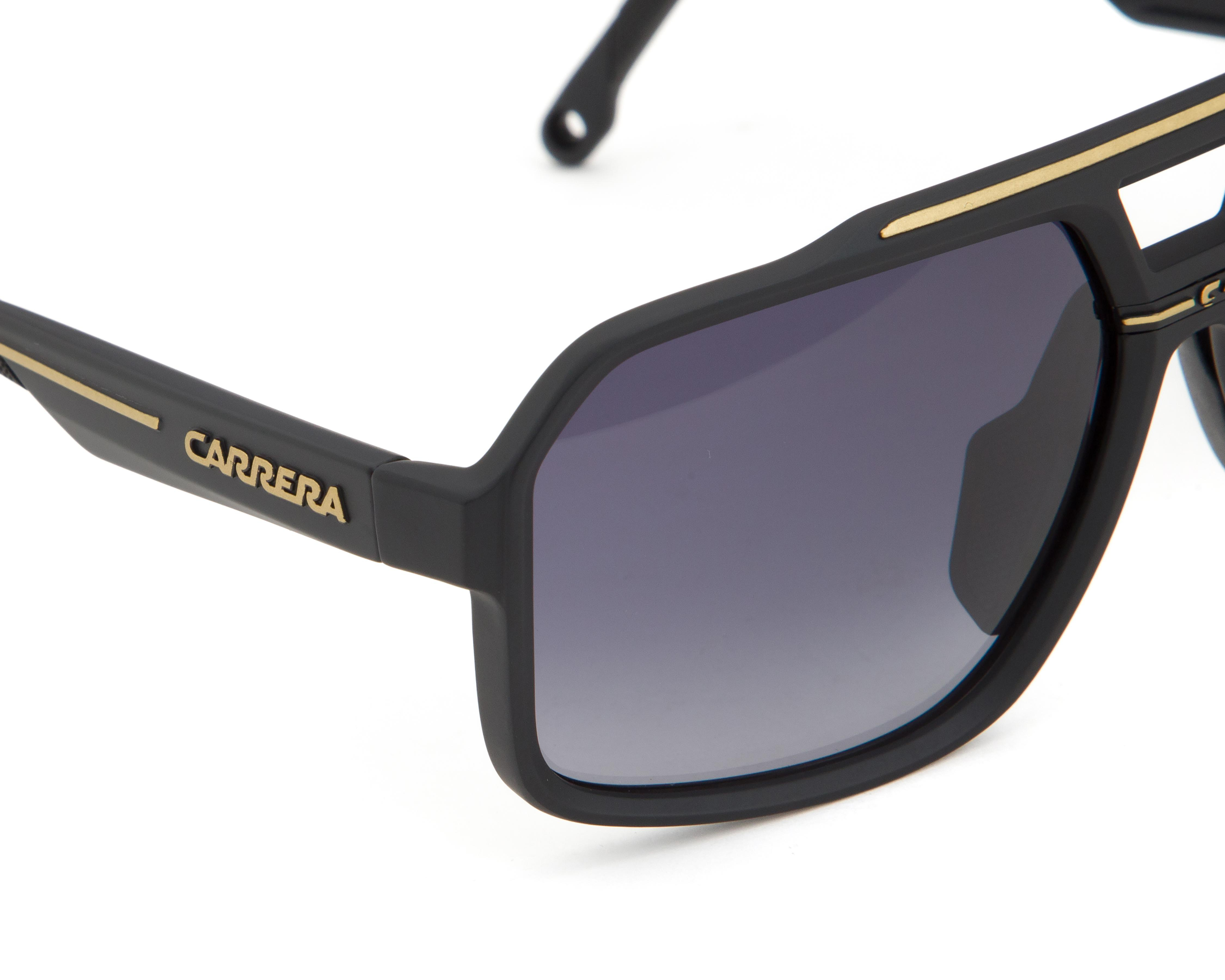 Foto 5 pulgar | Lentes de Sol para Hombre Carrera Cuadrados Sport Negros