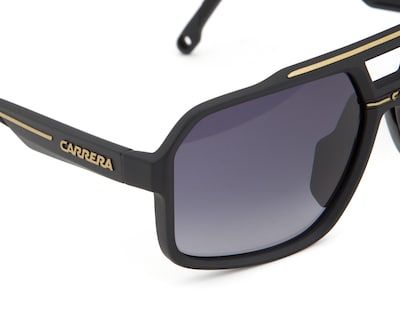Foto 4 | Lentes de Sol para Hombre Carrera Cuadrados Sport Negros