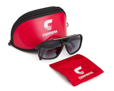 Foto 5 | Lentes de Sol para Hombre Carrera Cuadrados Sport Negros