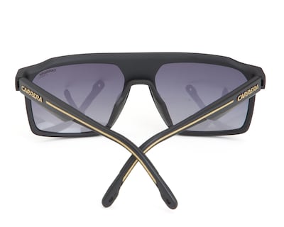 Foto 3 | Lentes de Sol para Hombre Carrera Cuadrados Sport Negros