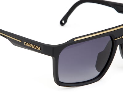 Foto 4 | Lentes de Sol para Hombre Carrera Cuadrados Sport Negros