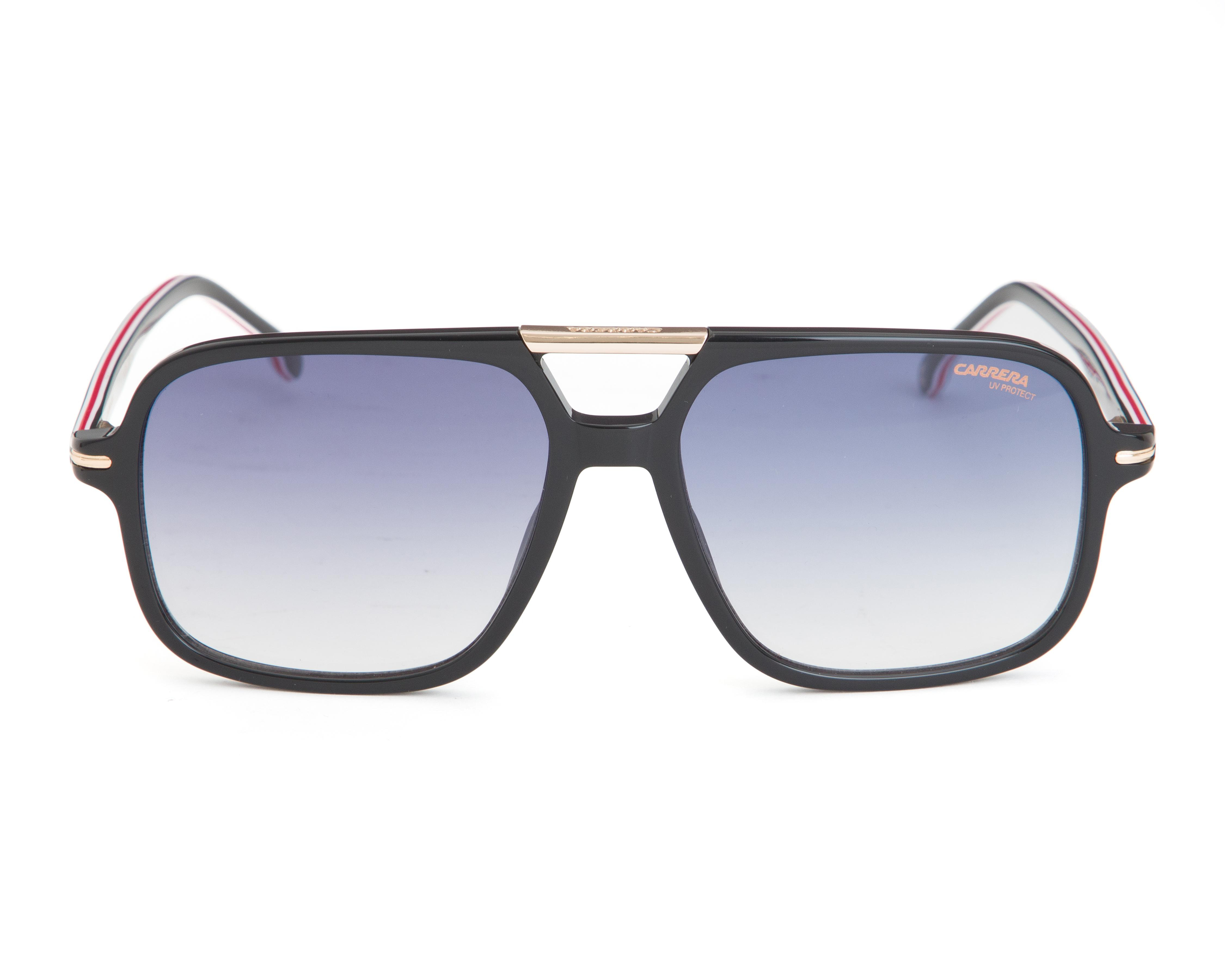Foto 3 pulgar | Lentes de Sol para Hombre Carrera Cuadrados Negros