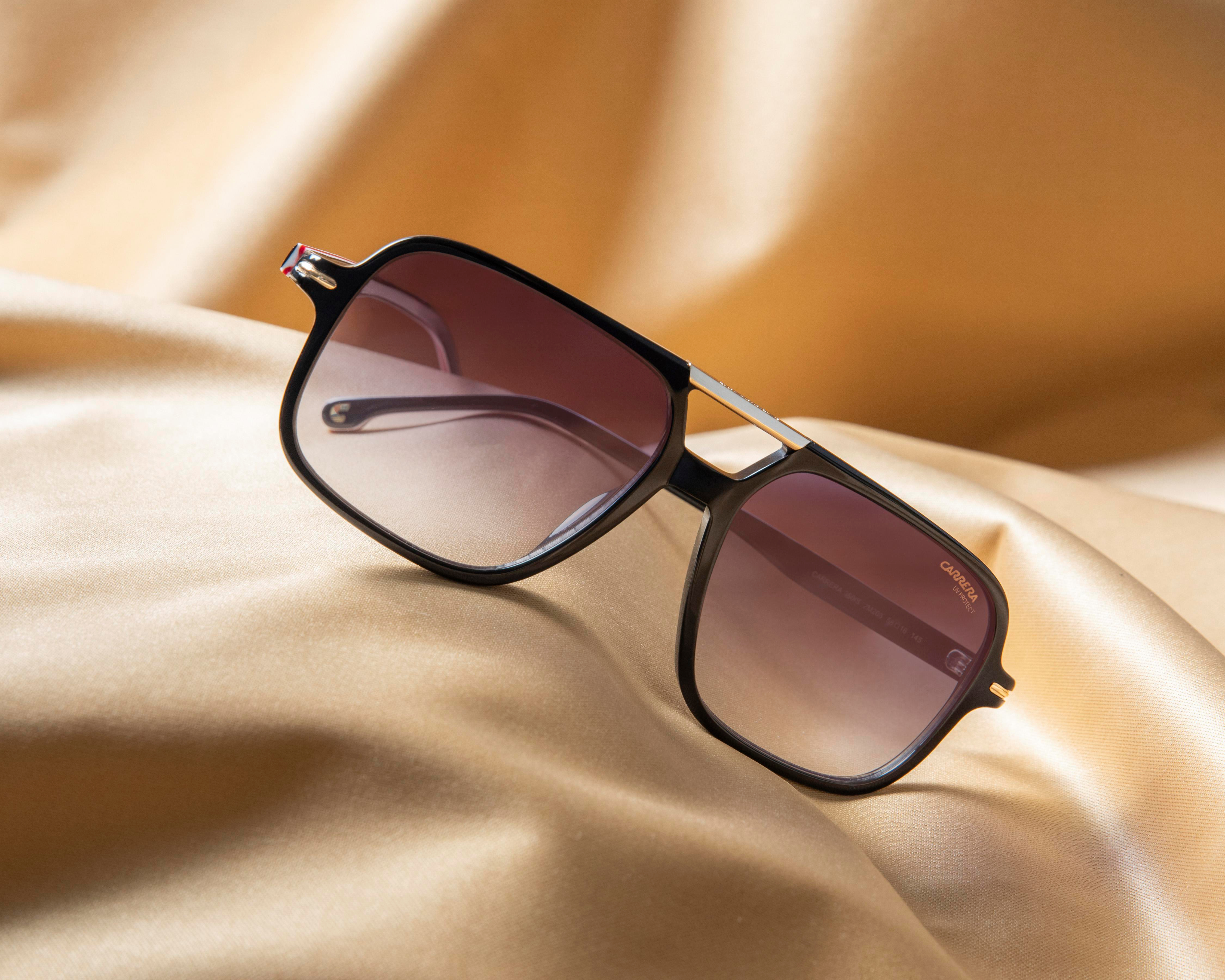Foto 7 pulgar | Lentes de Sol para Hombre Carrera Cuadrados Negros