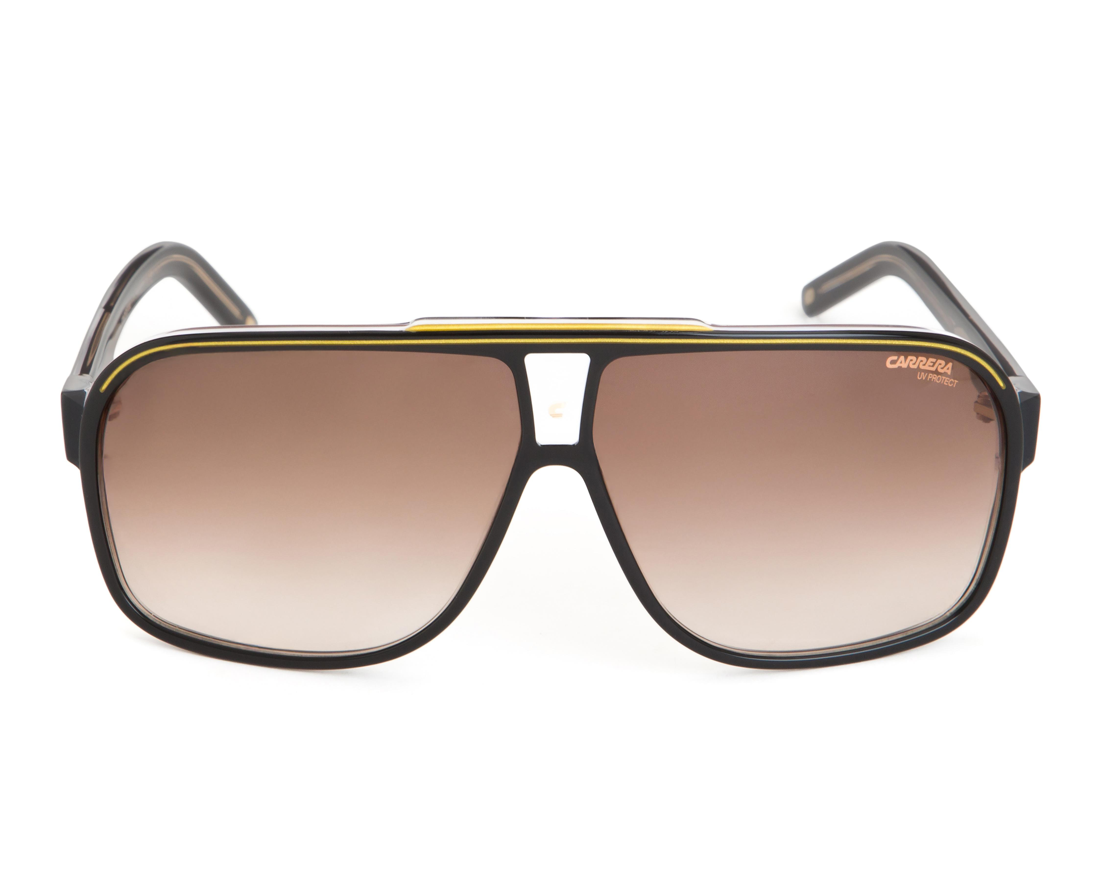 Foto 2 | Lentes de Sol para Hombre Carrera Cuadradas Grand Prix Negros