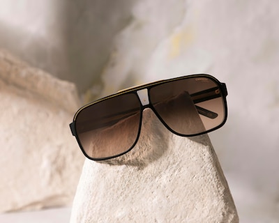 Foto 6 | Lentes de Sol para Hombre Carrera Cuadradas Grand Prix Negros