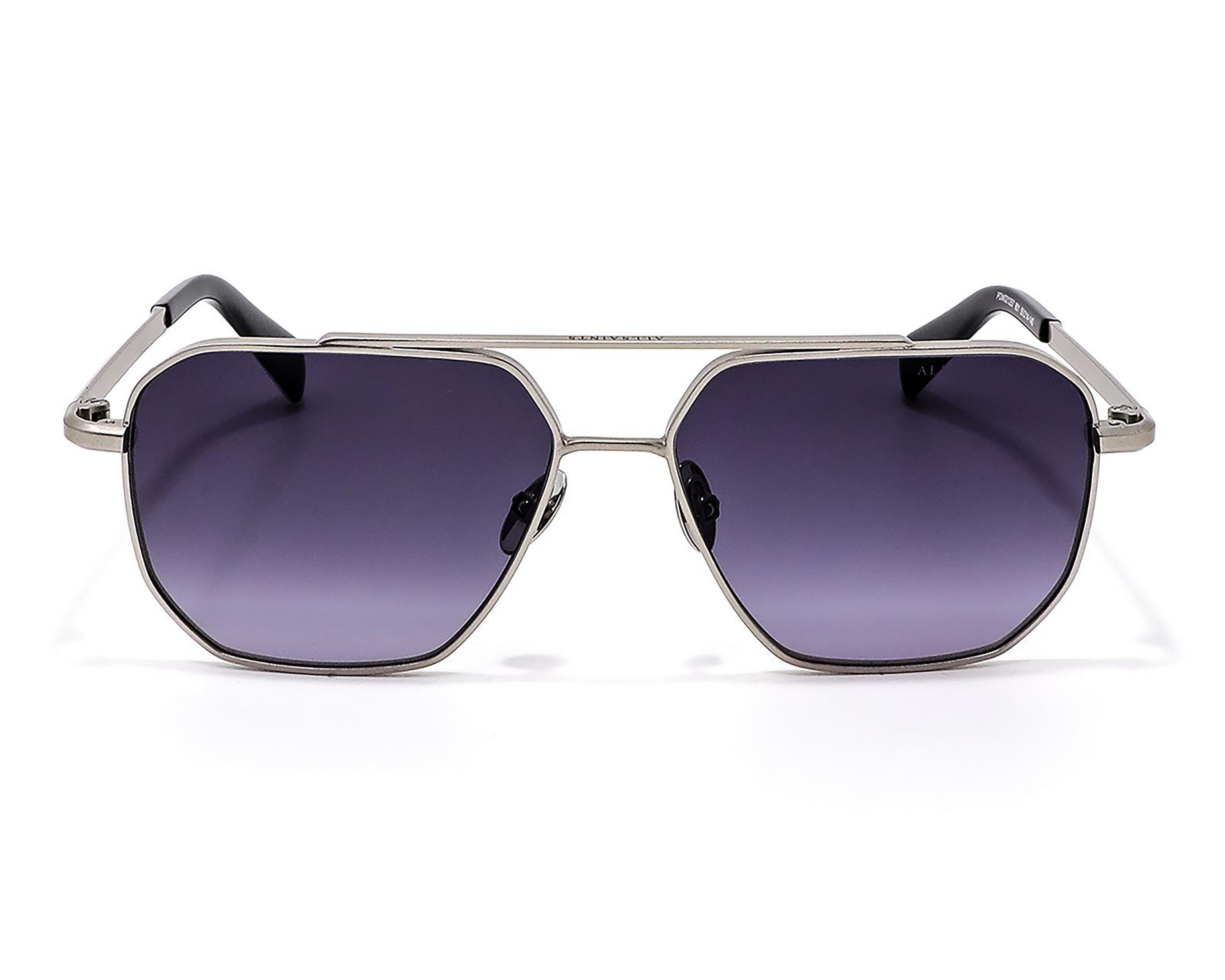 Foto 3 pulgar | Lentes de Sol Unisex All Saints Aviador Plateados
