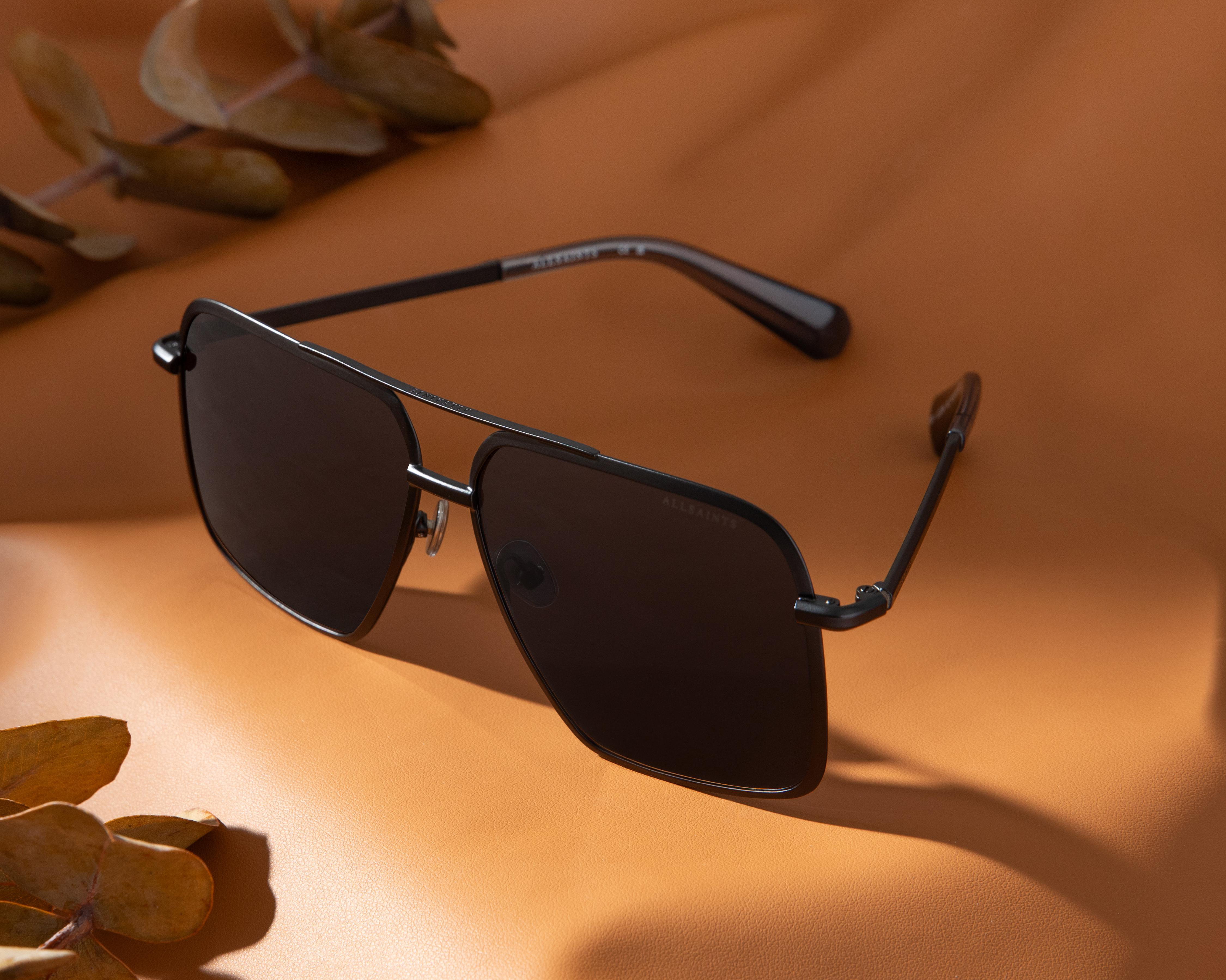 Foto 6 pulgar | Lentes de Sol Unisex All Saint Aviador 07008 Negros