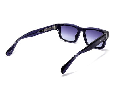 Foto 4 | Lentes de Sol Unisex All Saint Cuadrados Azules
