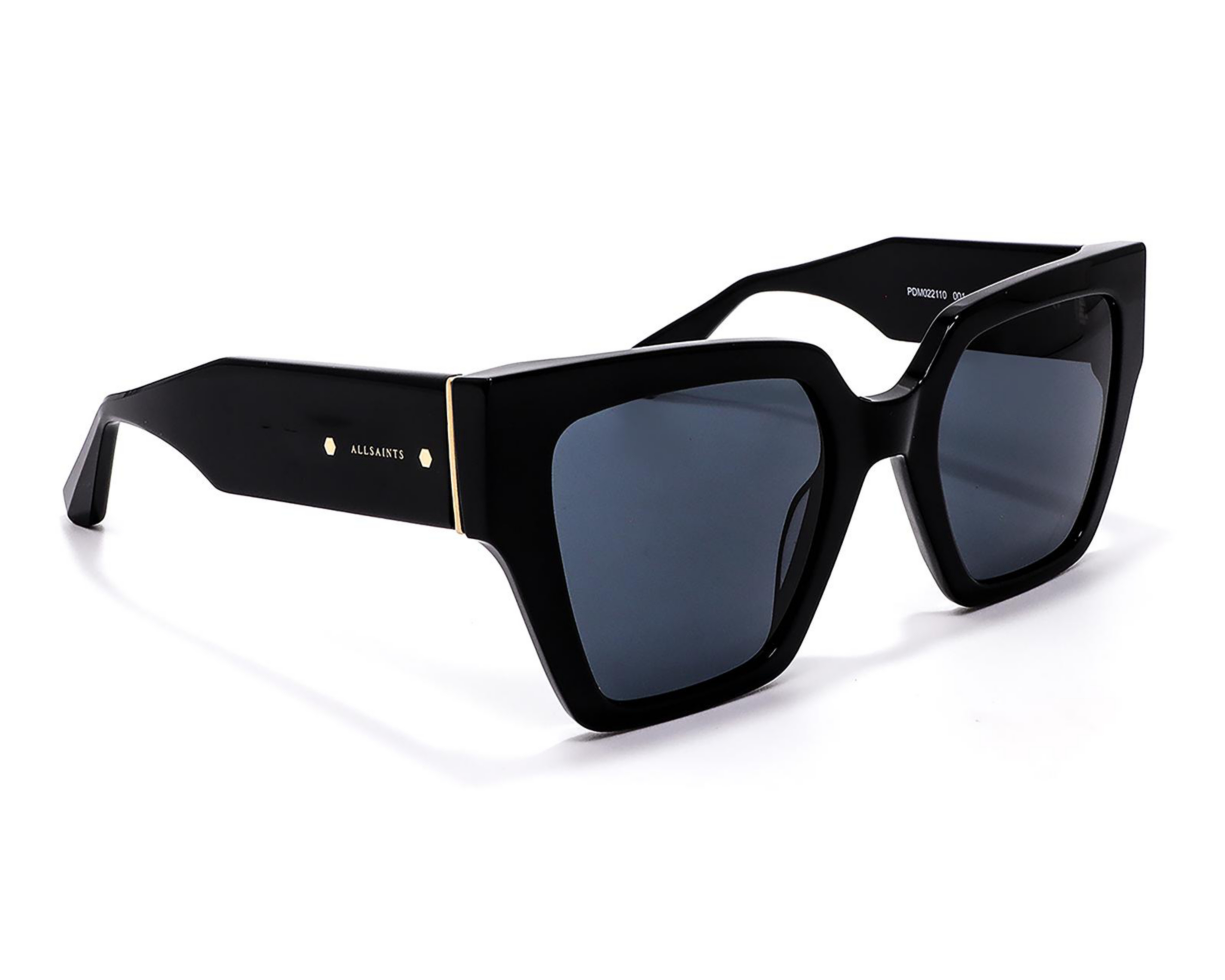 Foto 2 pulgar | Lentes de Sol Unisex All Saints Cuadrados Negros