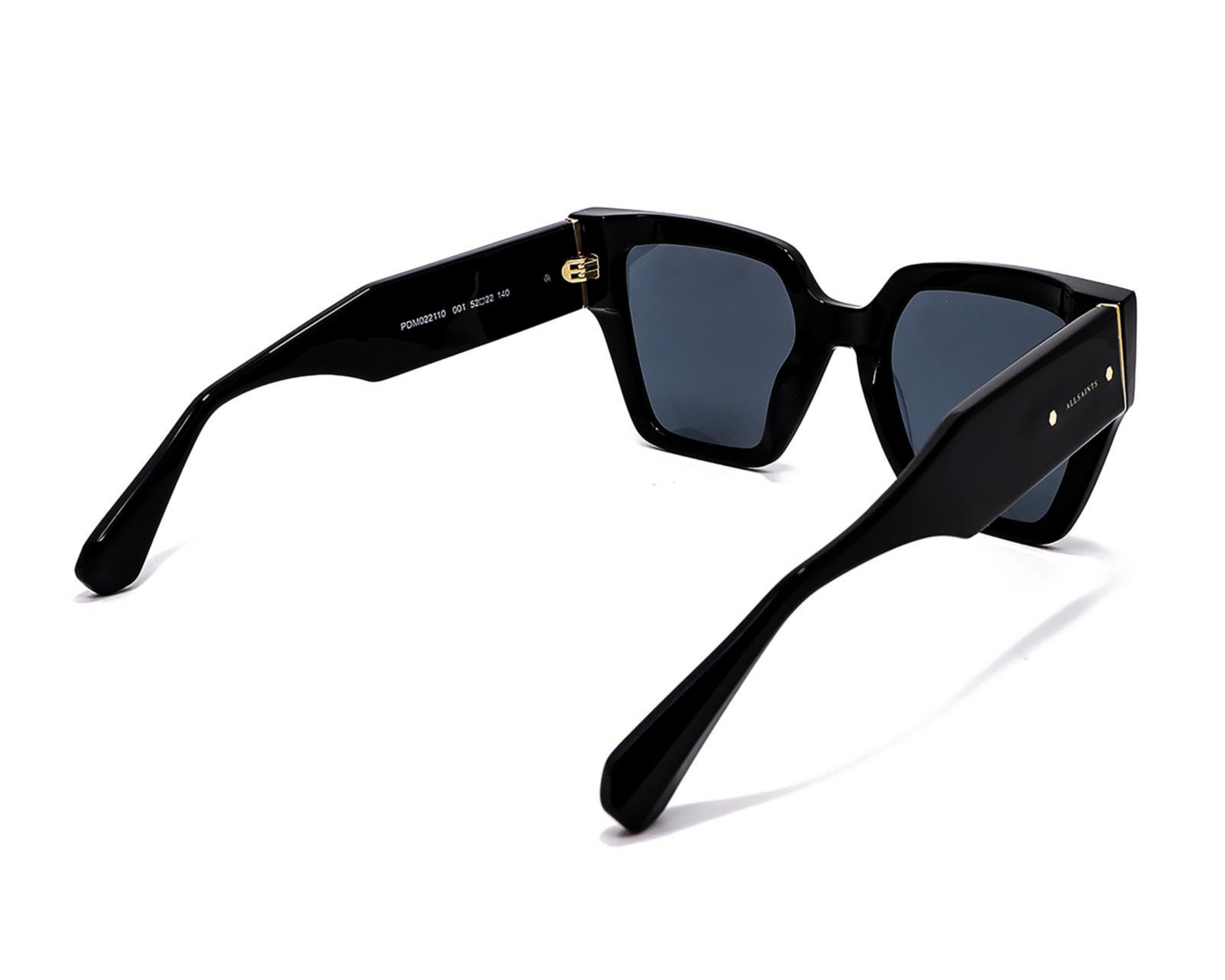 Foto 5 pulgar | Lentes de Sol Unisex All Saints Cuadrados Negros