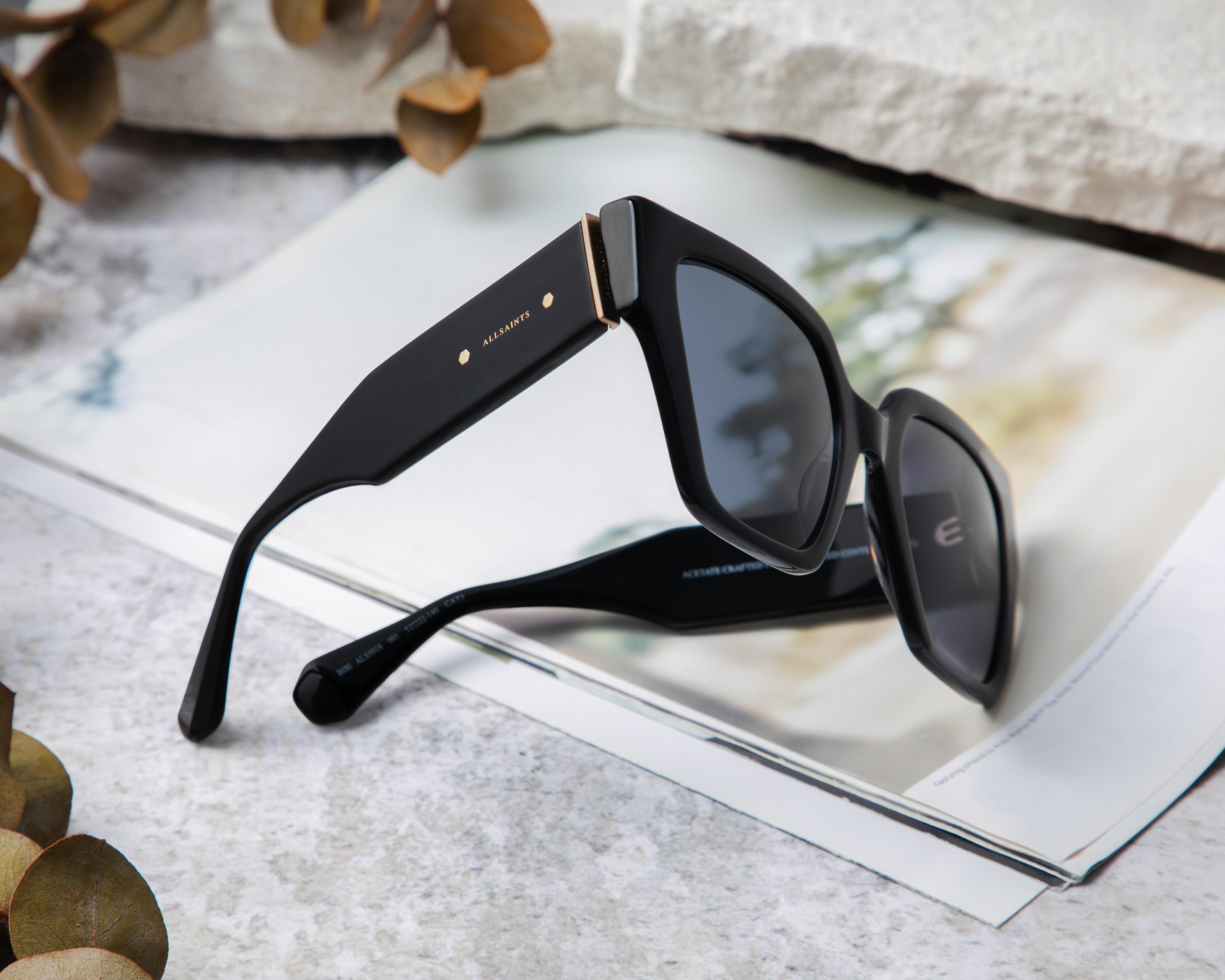 Foto 6 pulgar | Lentes de Sol Unisex All Saints Cuadrados Negros