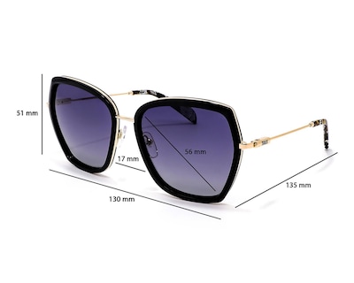 Foto 6 | Lentes de Sol para Mujer Tous Cuadrados Oro Rosa