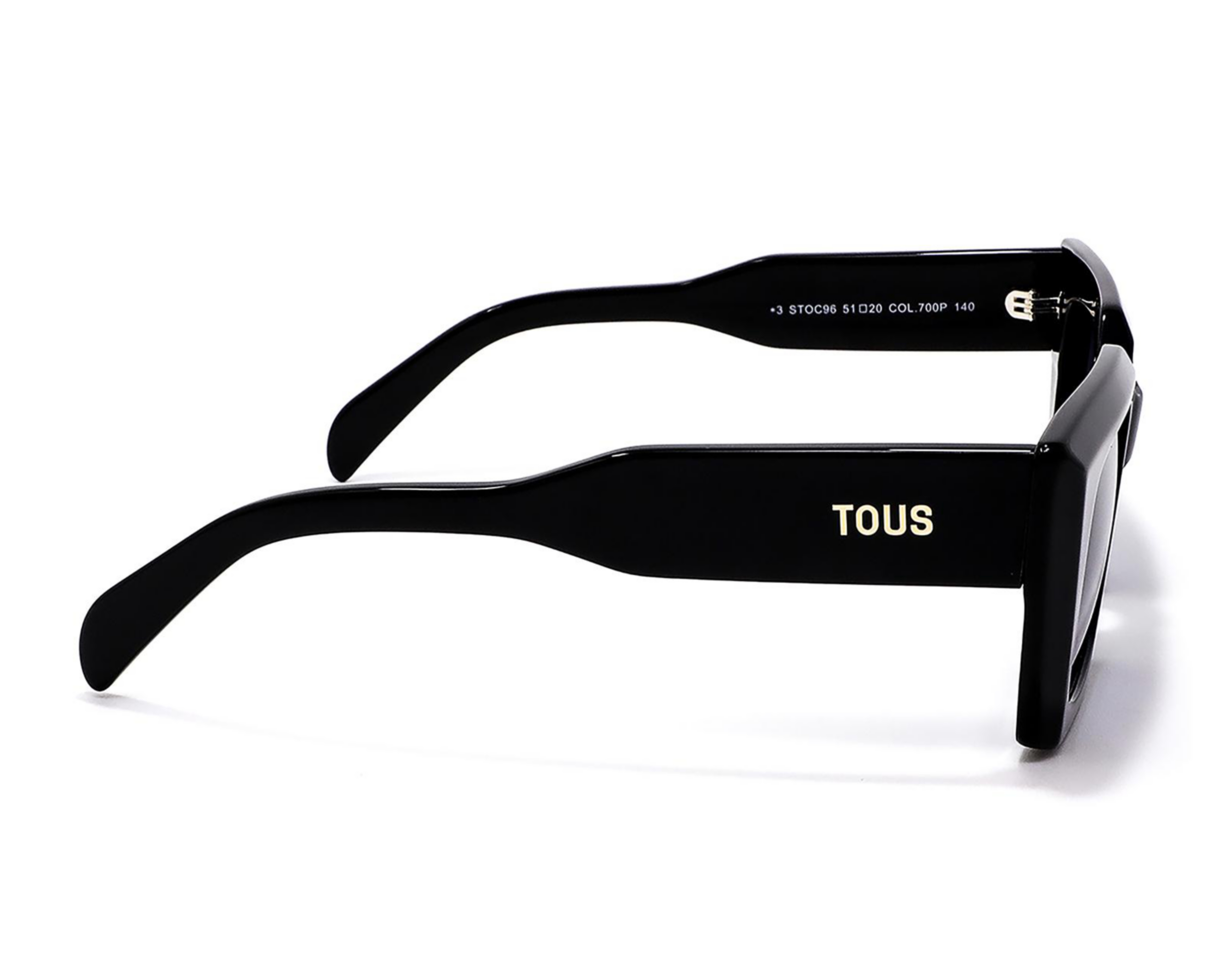 Foto 4 pulgar | Lentes de Sol para Mujer Tous Cuadrados 00C96 Negro