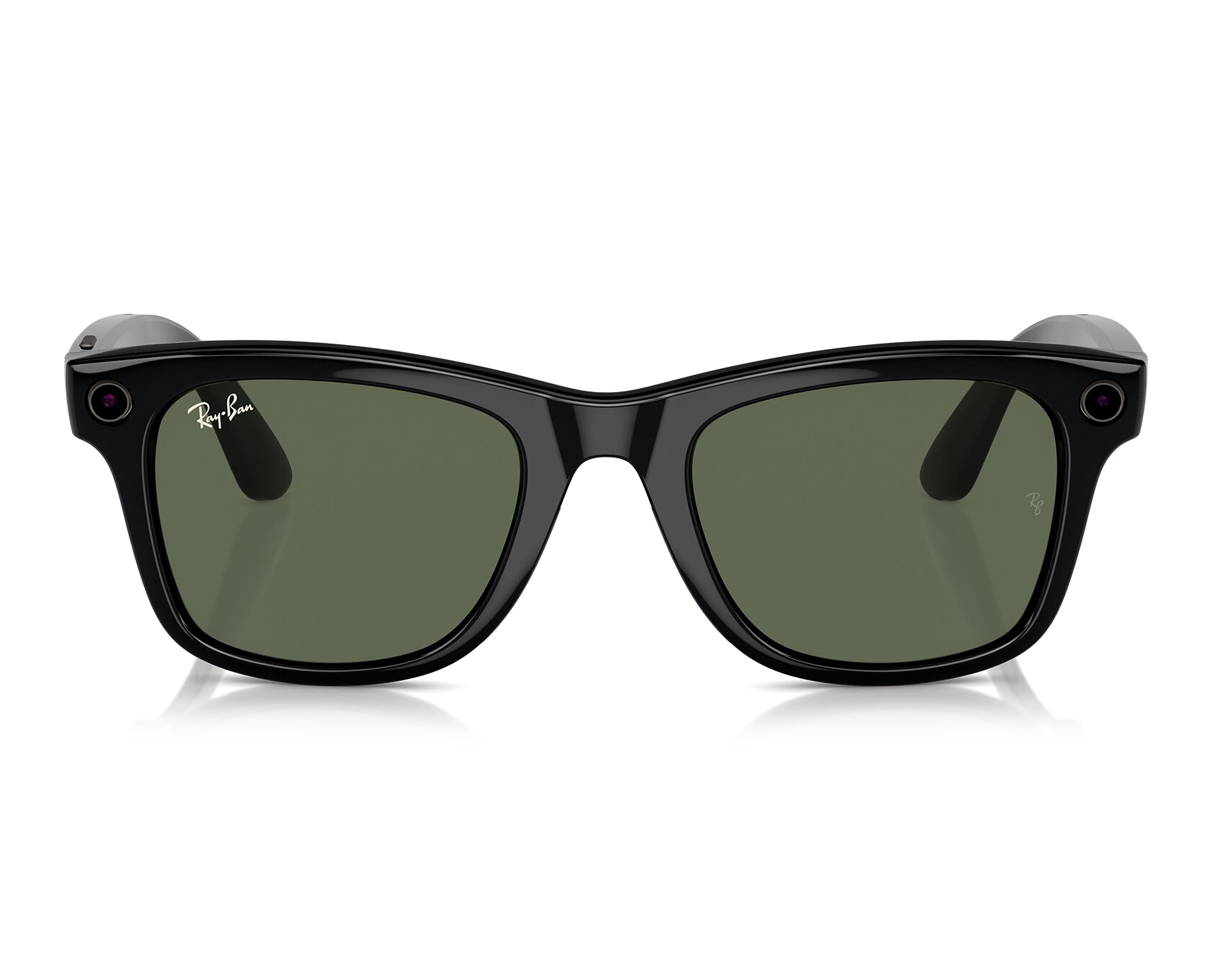 Foto 3 pulgar | Ray-Ban Meta Wayfarer Negro Mate Solares