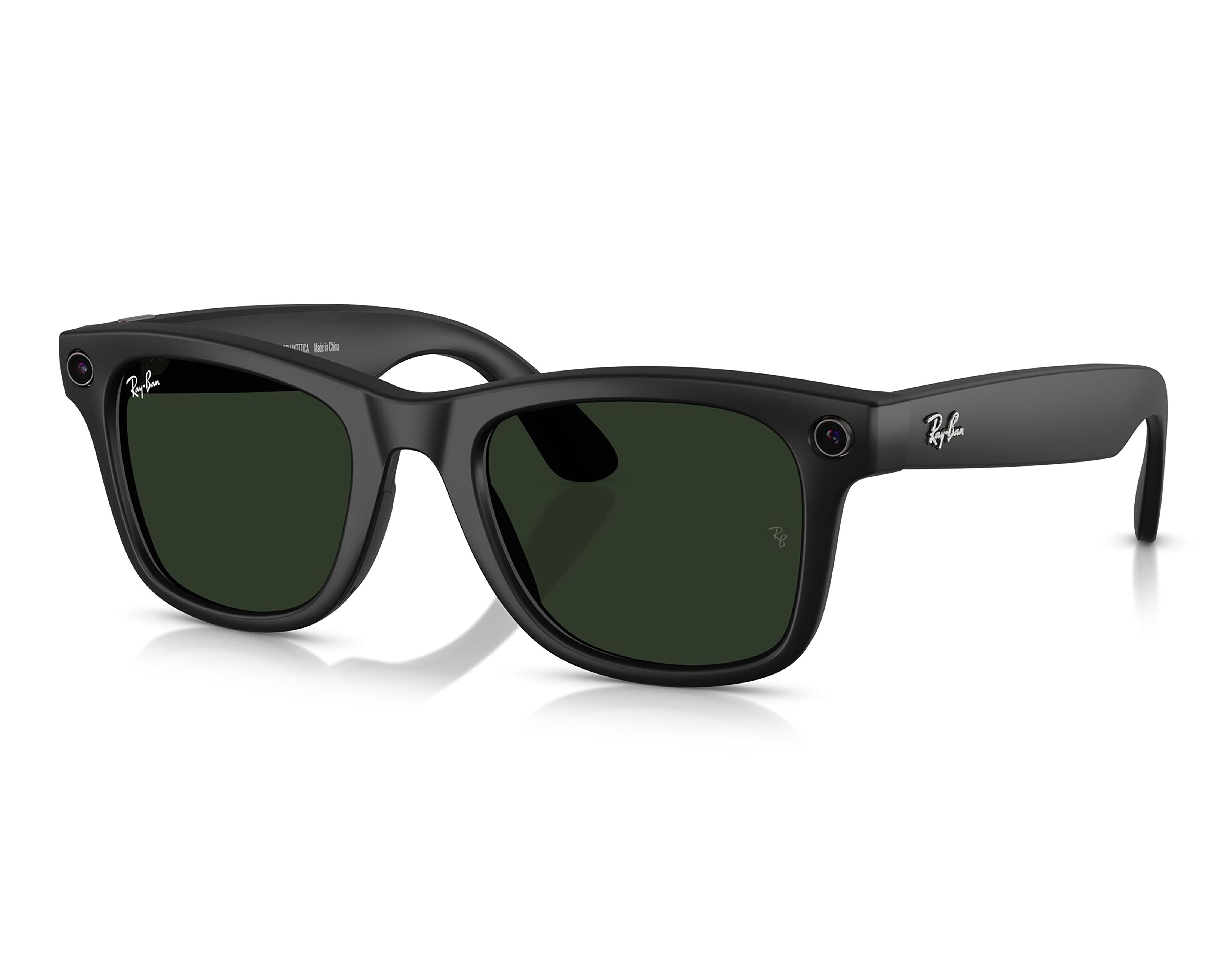 Foto 3 pulgar | Preventa Ray-Ban Meta Wayfarer Negro Mate Transitions